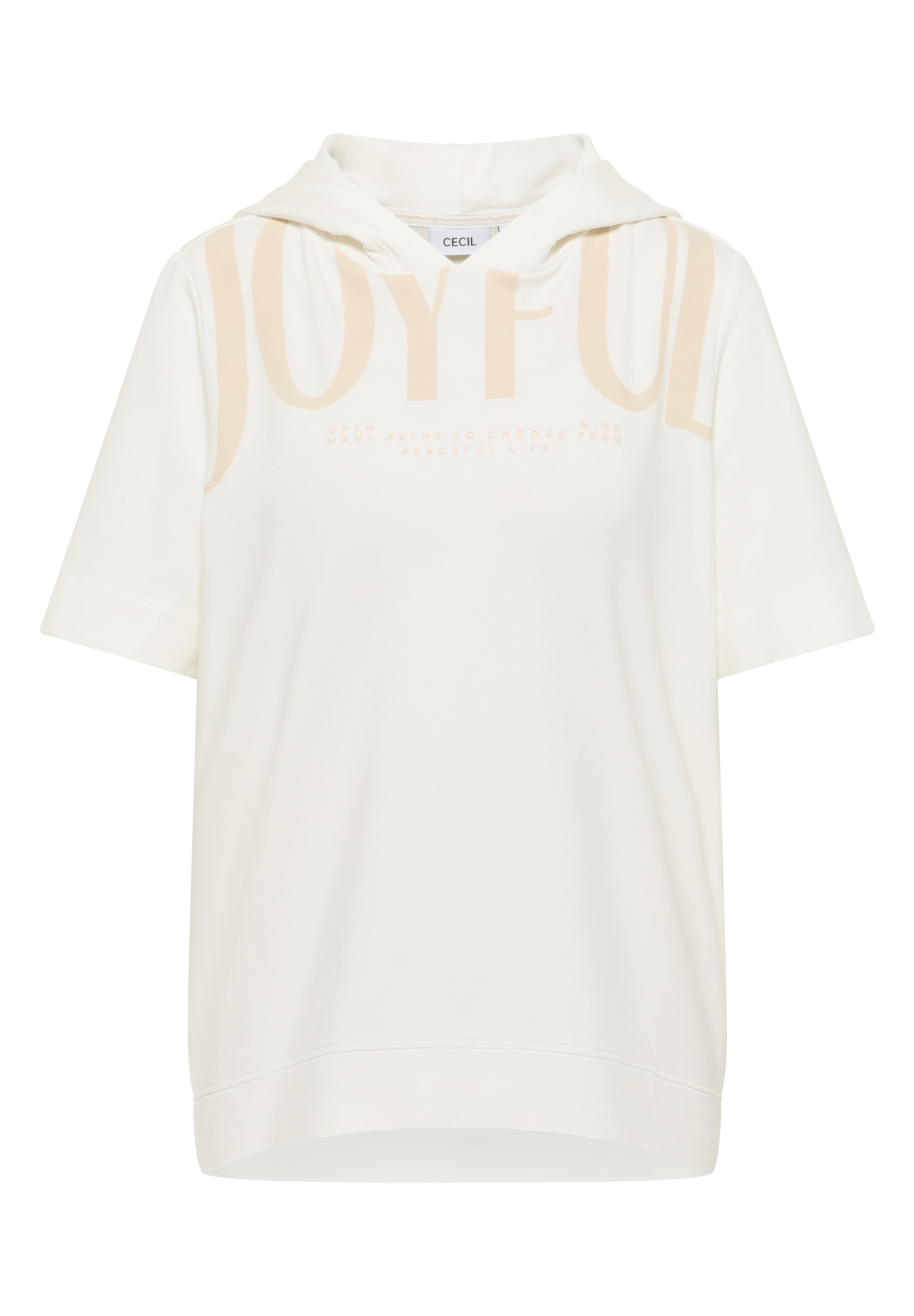 Cecil Kapuzenshirt, im soften Baumwoll-Mix