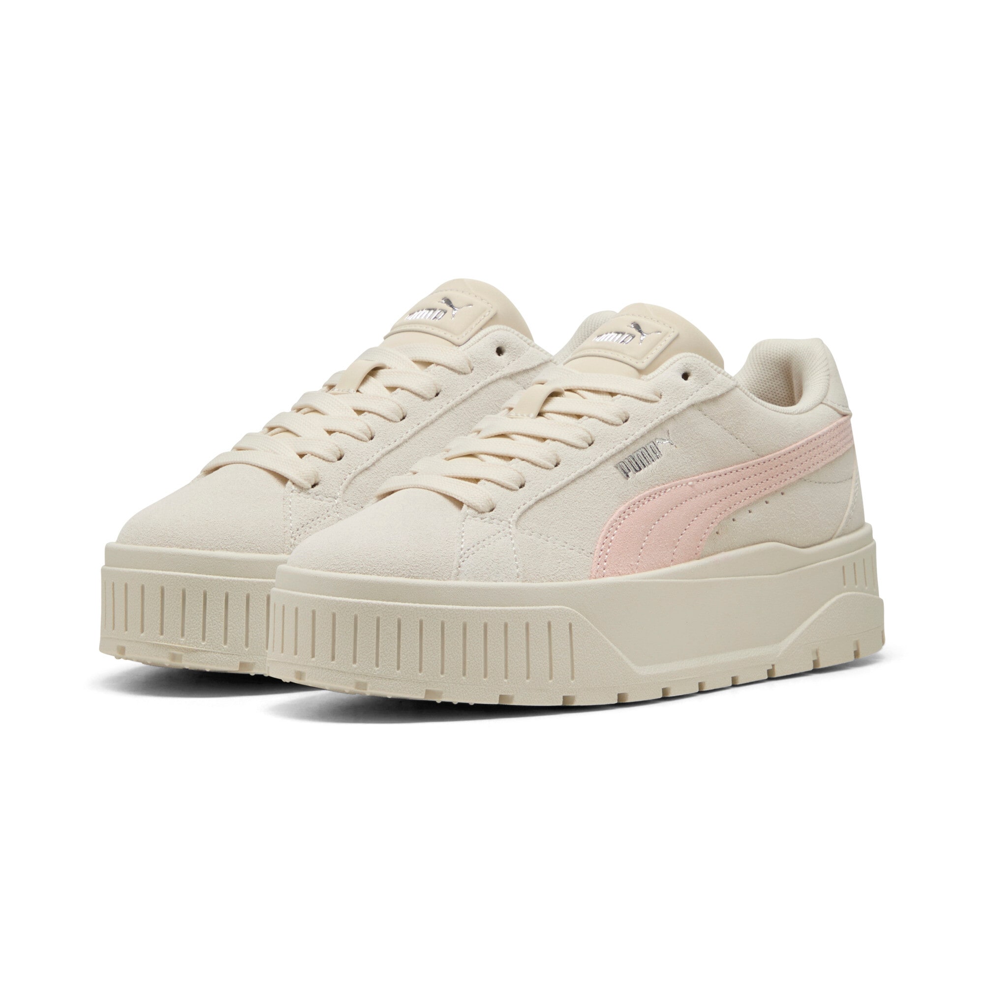 PUMA Sneaker "KARMEN II" mit markanter Plateausohle, robuste Gummilaufsohle
