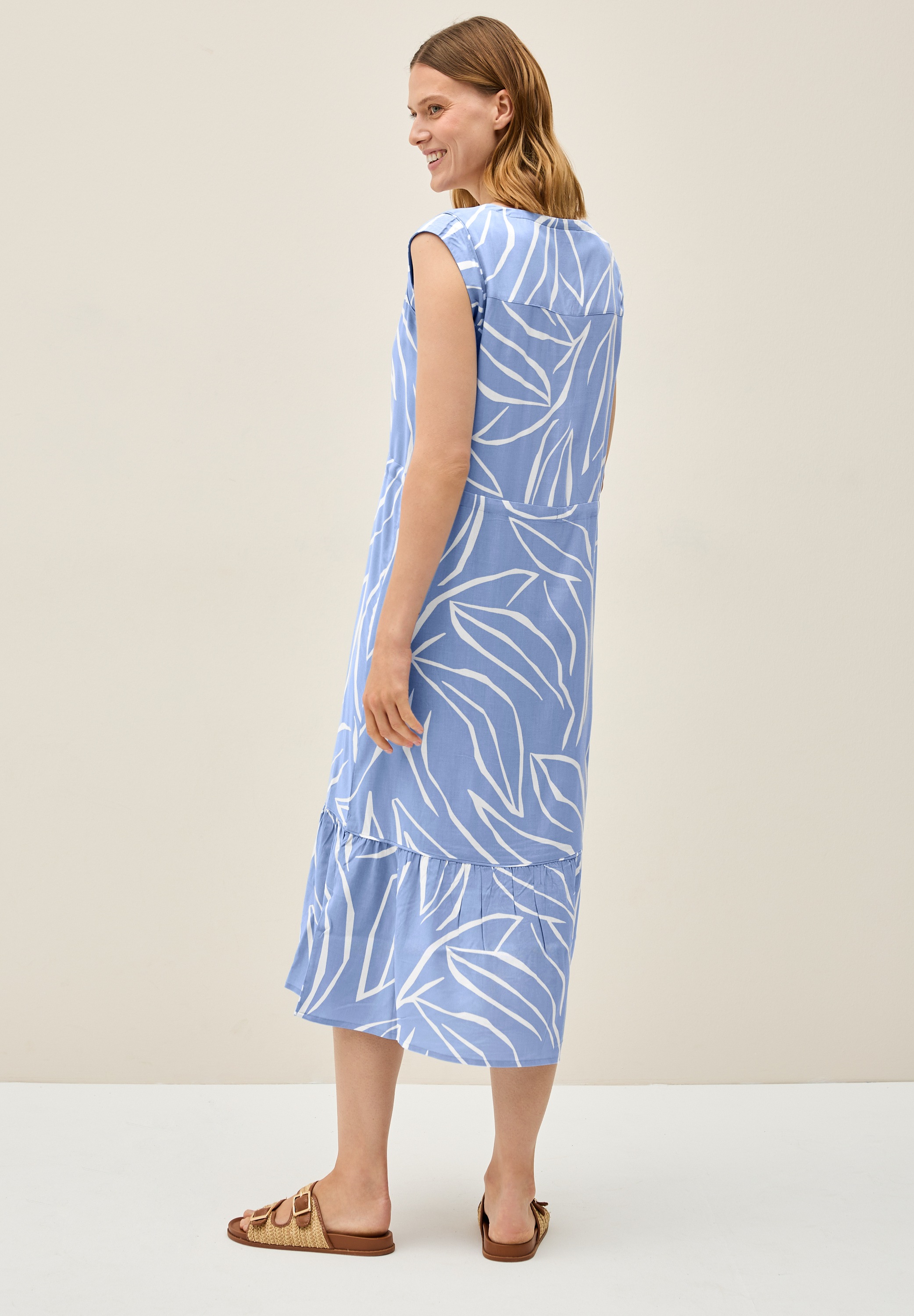 Cecil Midikleid, aus Viskose günstig online kaufen
