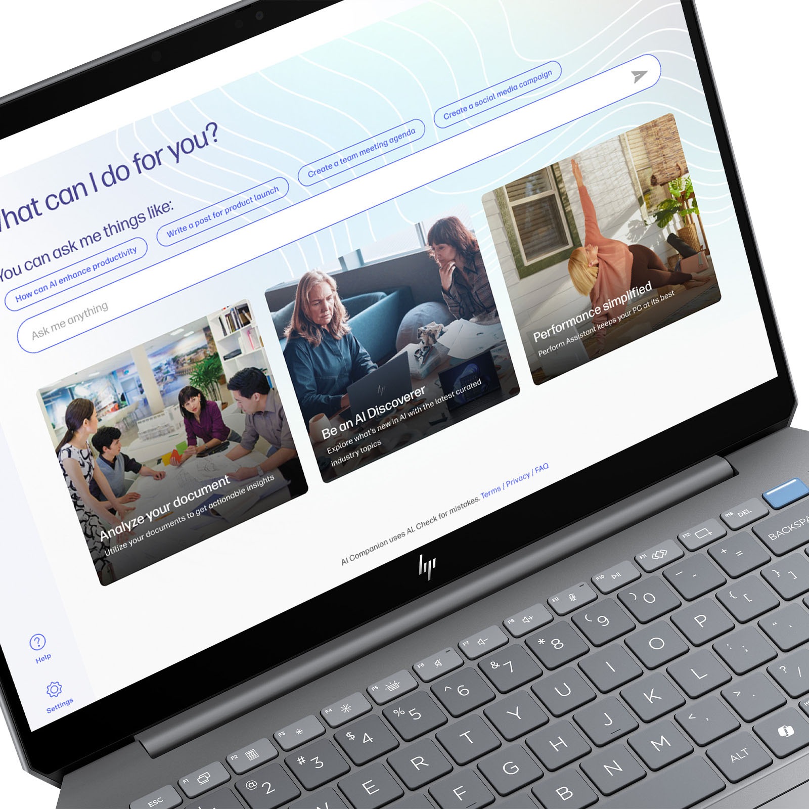 HP Notebook »HP OmniBook Ultra 14-fd0094ng«, 35,56 cm, / 14 Zoll, AMD, Ryzen™ AI 9, 1000 GB SSD
