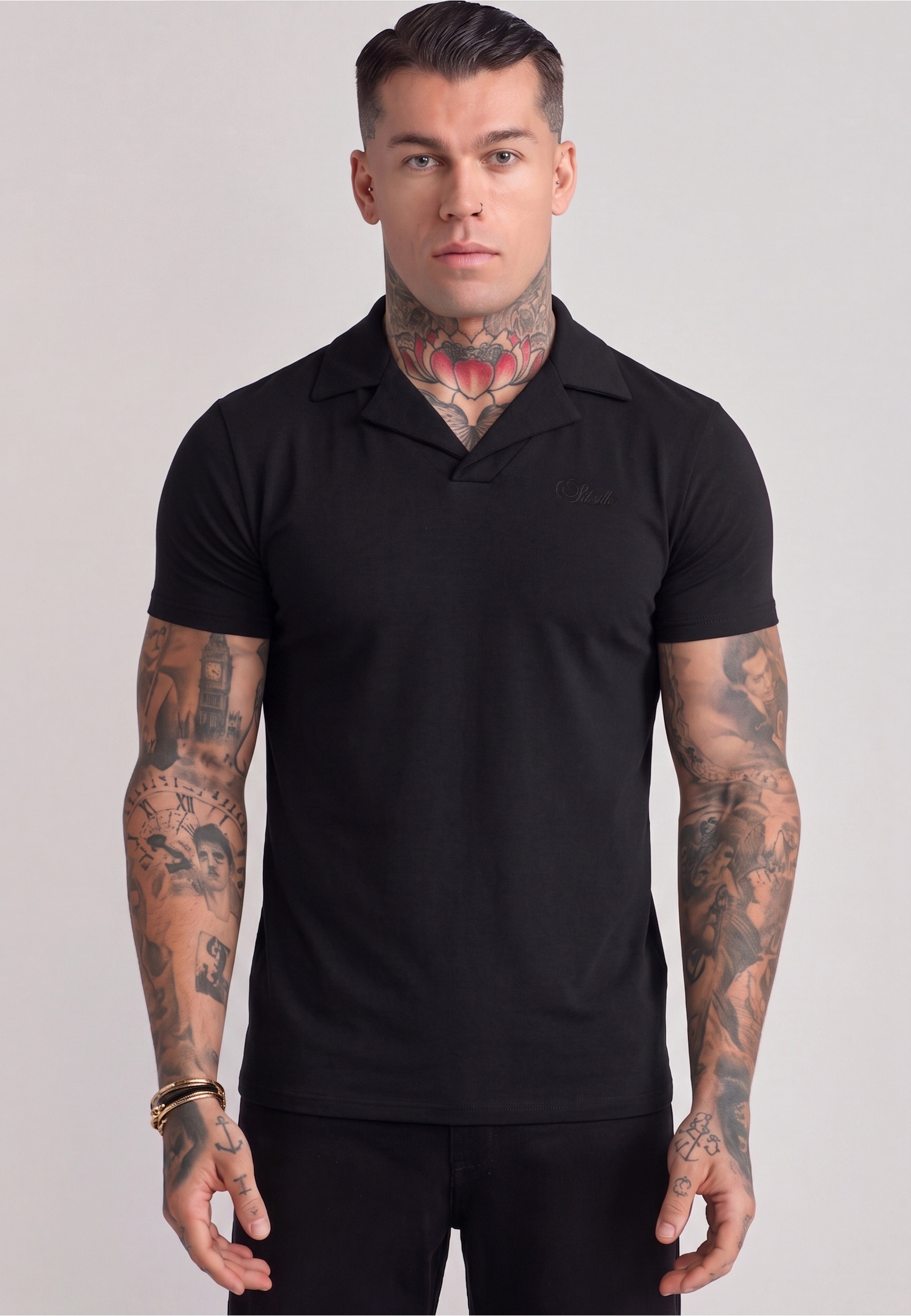 Siksilk Poloshirt »SikSilk Revere Polo« 1