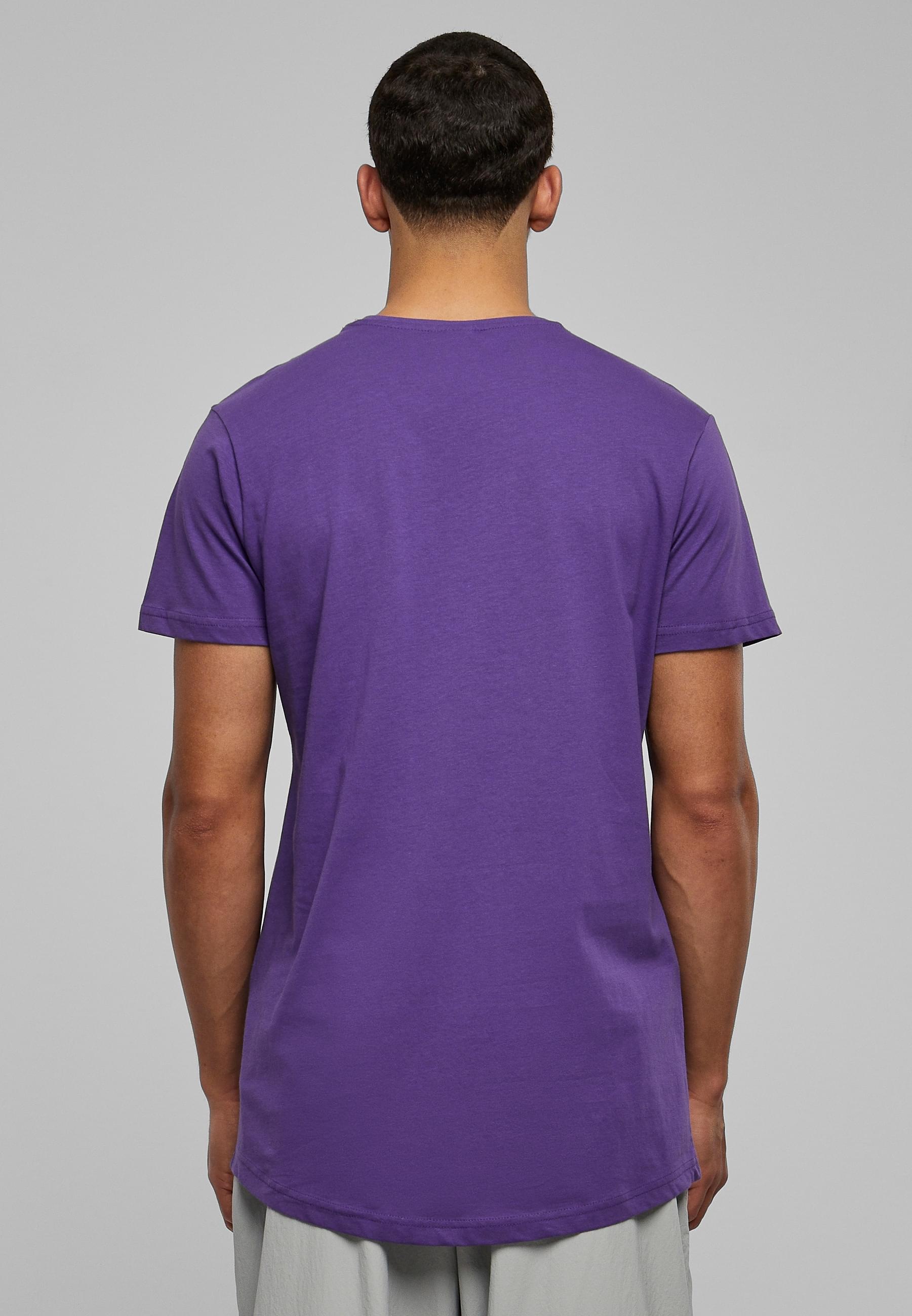 URBAN CLASSICS Kurzarmshirt »Urban Classics Herren Shaped Long Tee«, (1 tlg.)