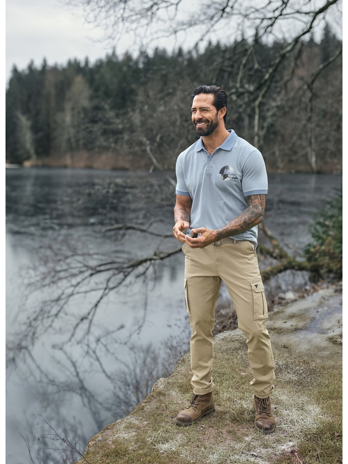 Thumbnail - Jan Vanderstorm Poloshirt "Poloshirt LINDHEIM"