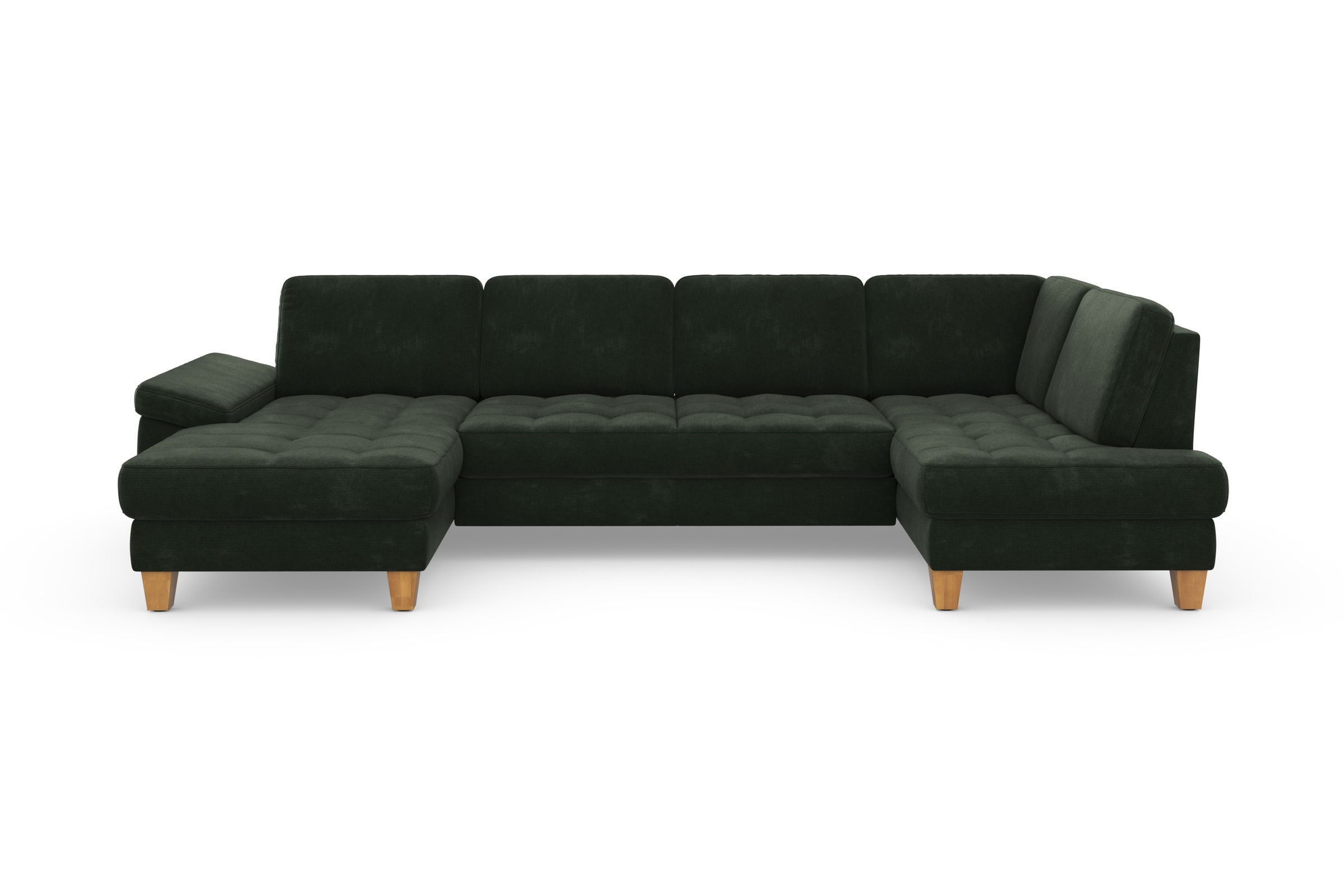 sit&more Wohnlandschaft »Westham U-Form«, wahlweise mit Bettfunktion, Bettkasten, Sitztiefenverstellung
