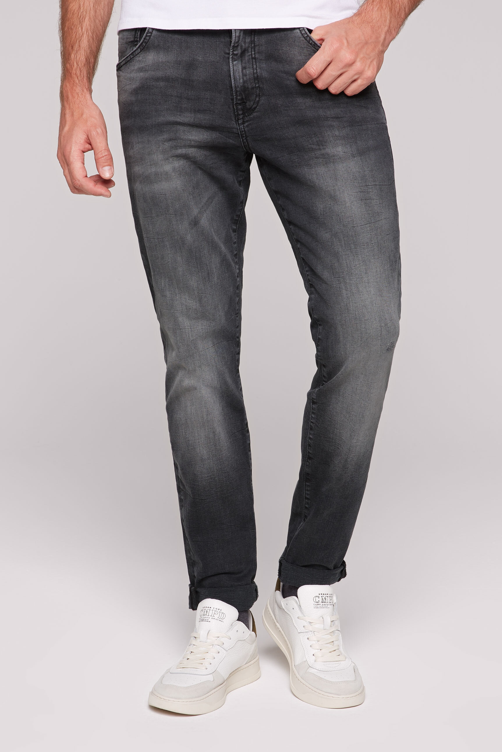 CAMP DAVID Regular-fit-Jeans, mit Destroy-Effekten