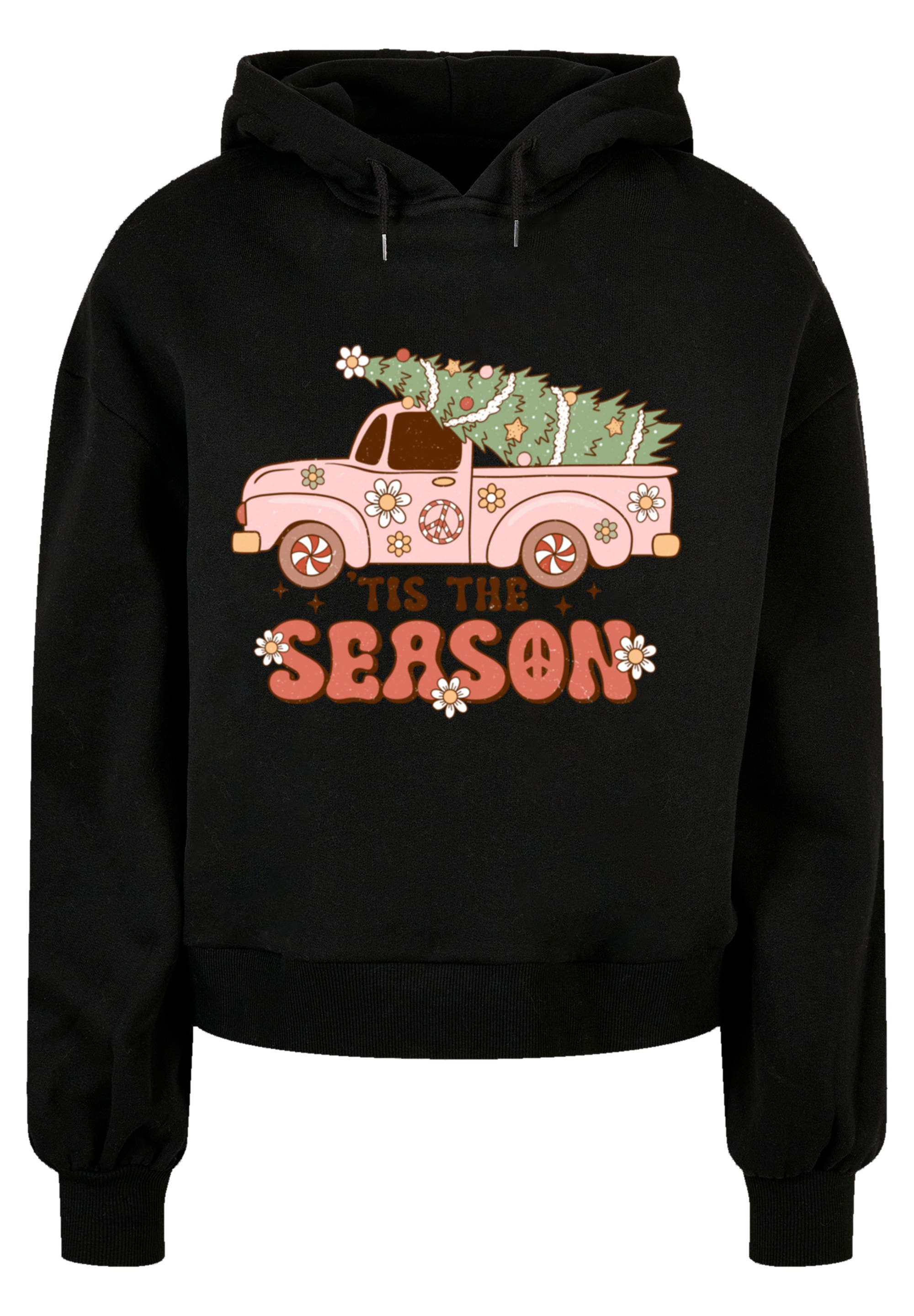 F4NT4STIC Kapuzenpullover »Tis The Season Weihnachten Drivin Home«, Premium Qualität, Christmas Collection