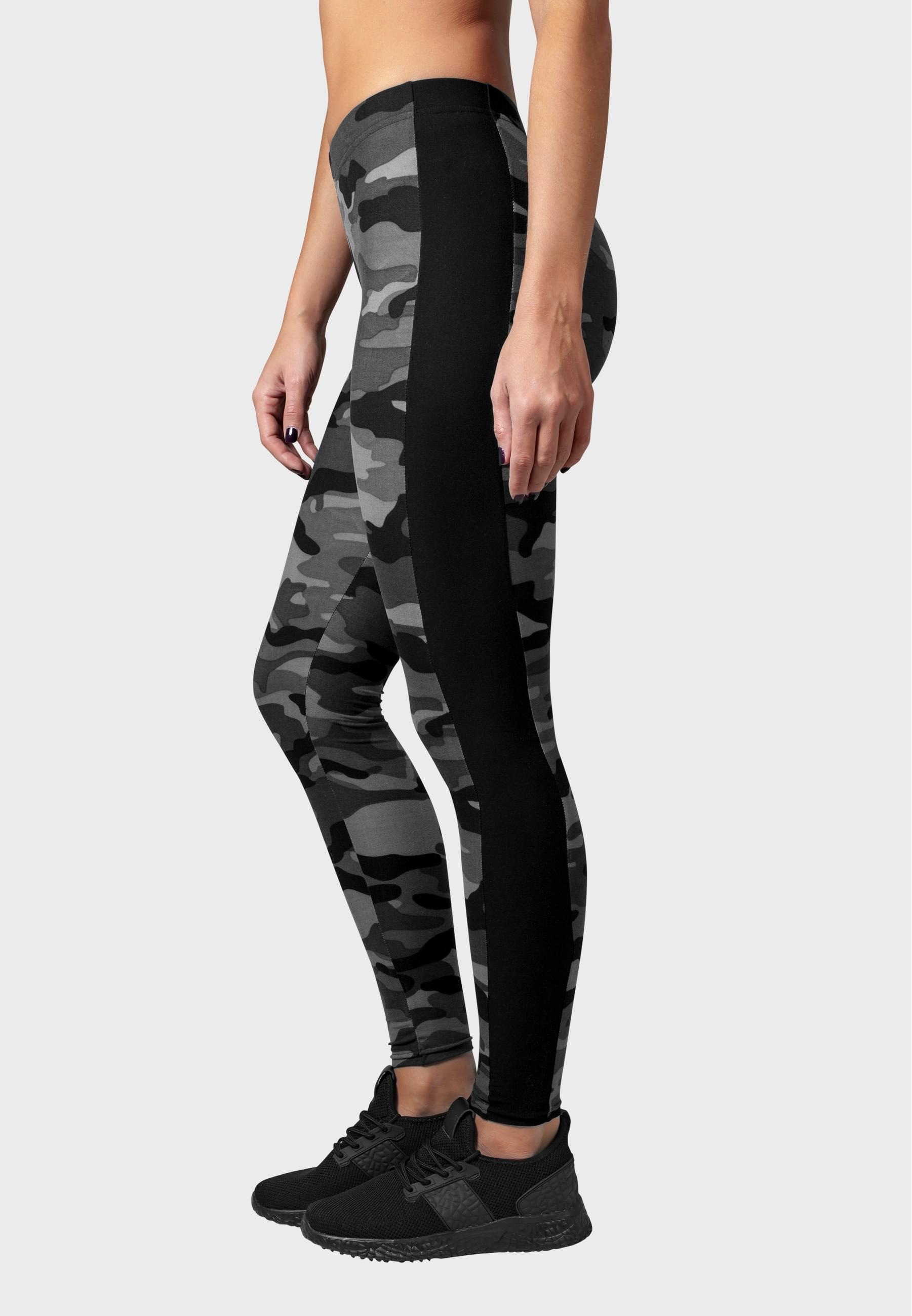 URBAN CLASSICS Leggings »Urban Classics Damen Ladies Camo Stripe Leggings«