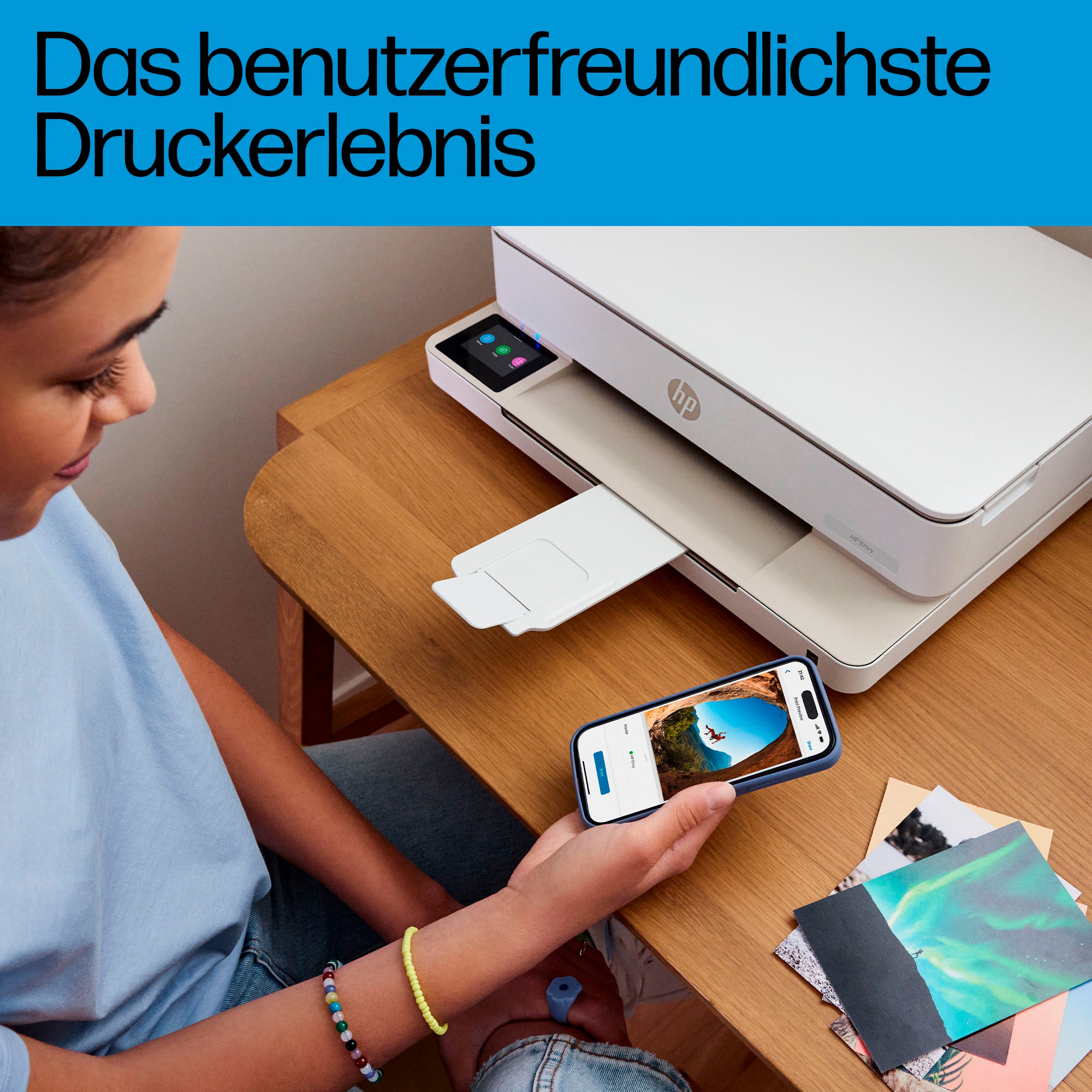 HP Multifunktionsdrucker »ENVY 6120e« 3 Monate *gratis drucken mit Instant Ink