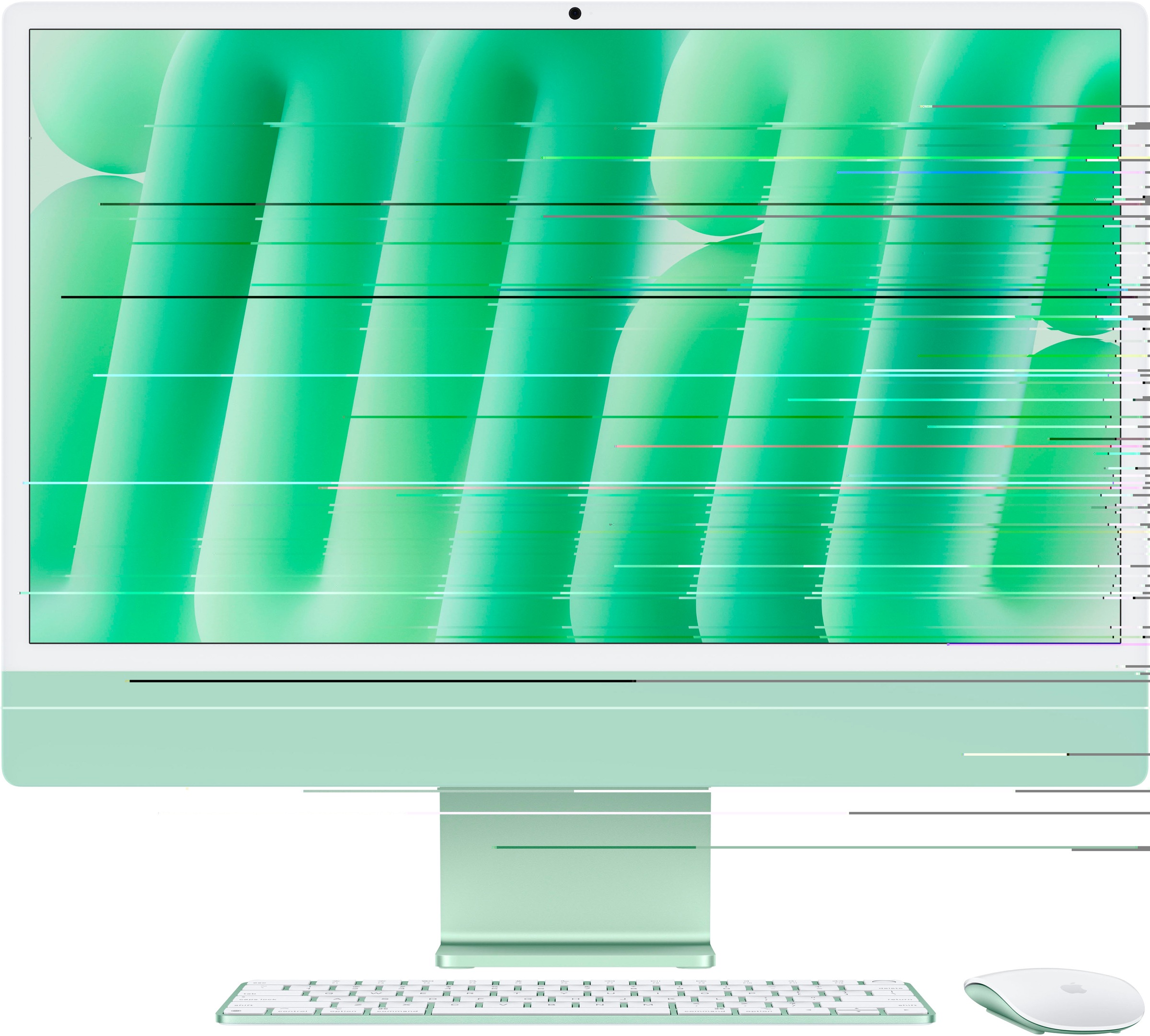 "APPLE iMac ""iMac M4 24"", grün, Mac OS, 24 ′′, 16 GB RAM 512 GB SSD, Desktop-PCs, iMac"