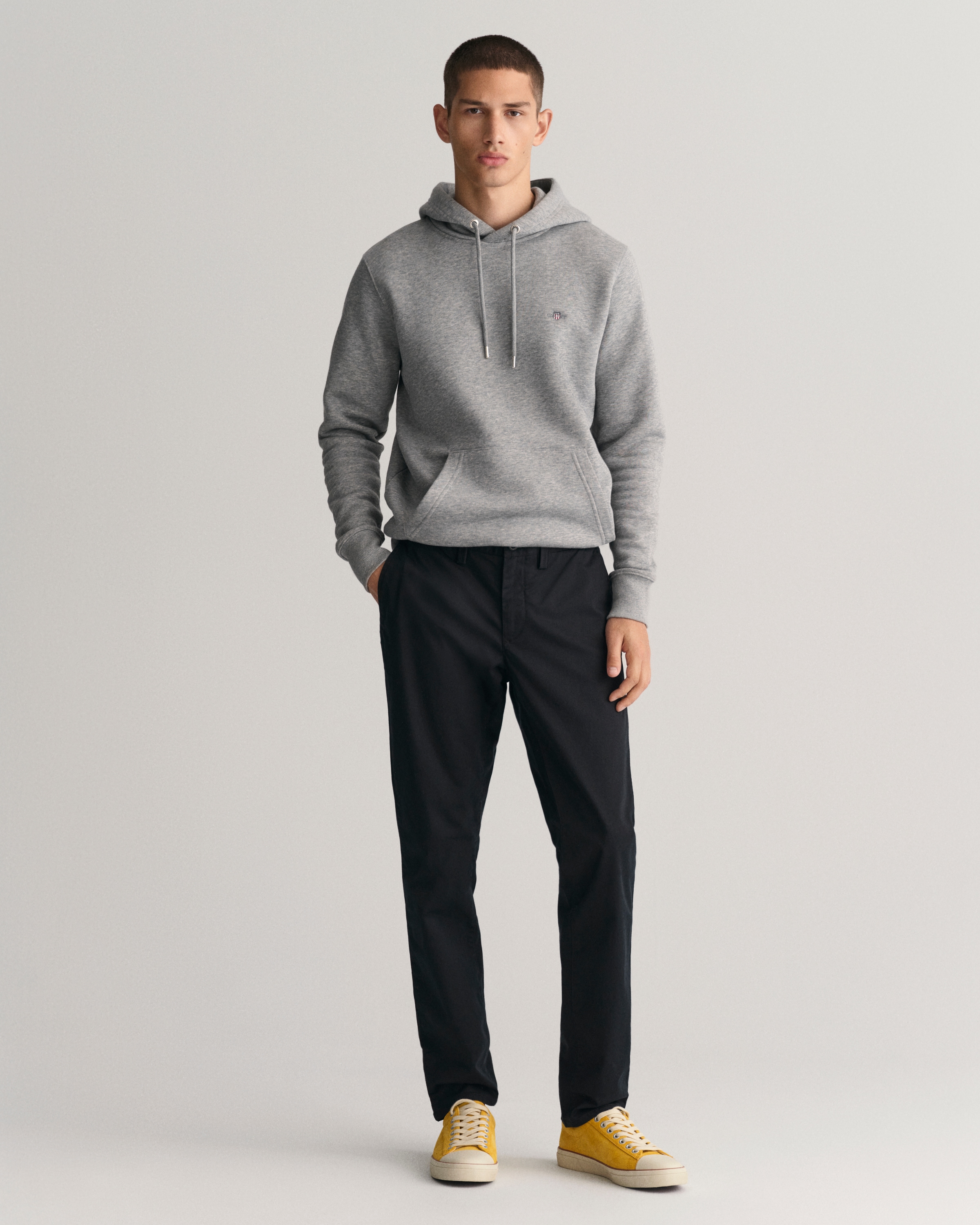 Gant Chinohose »SLIM TWILL CHINOS«, mit gefütterten Seitentaschen