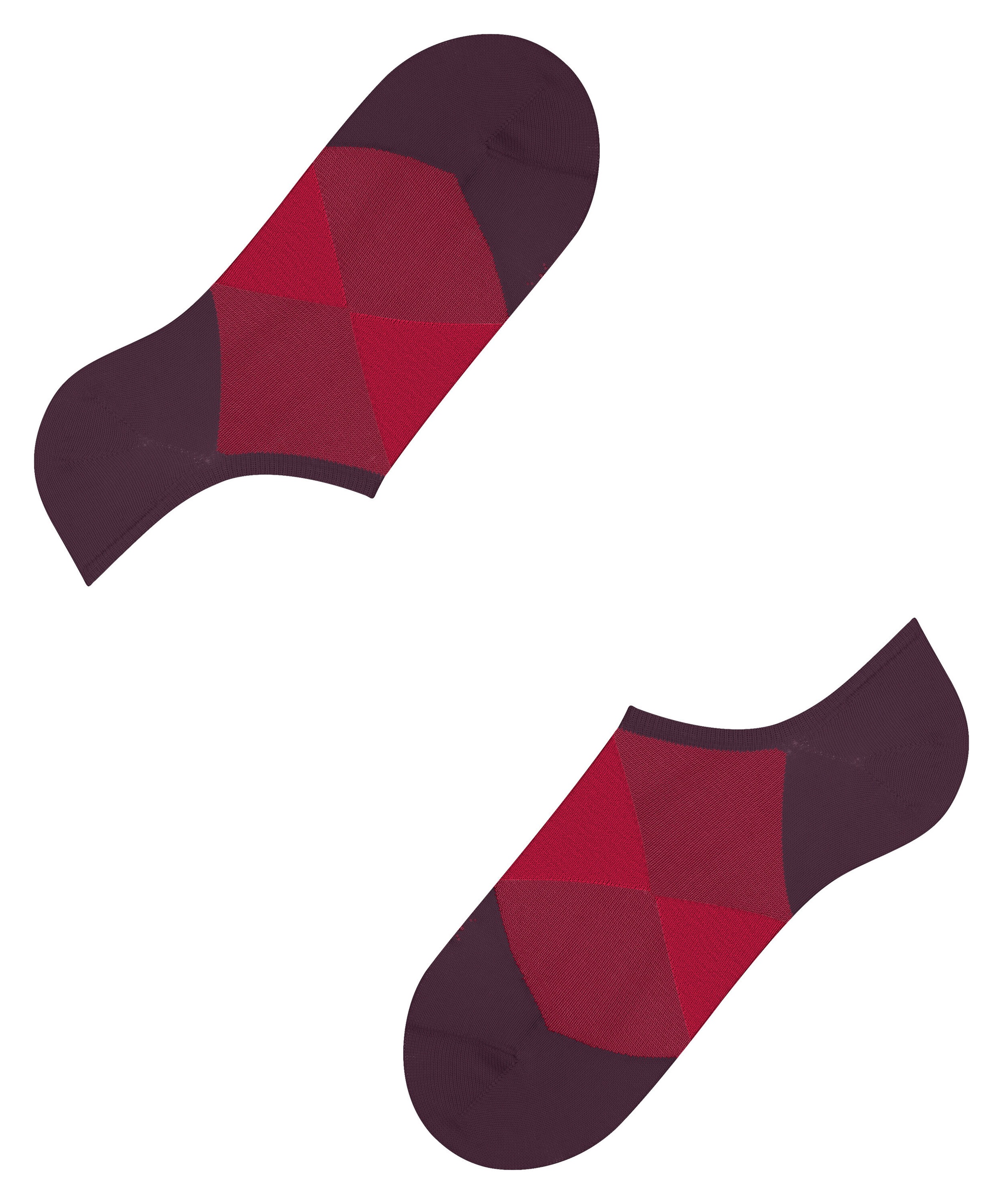 Burlington Sneakersocken »Clyde« Einheitsgröße 40-46, Argyle-Muster, eingestrickte Burlington-Raute
