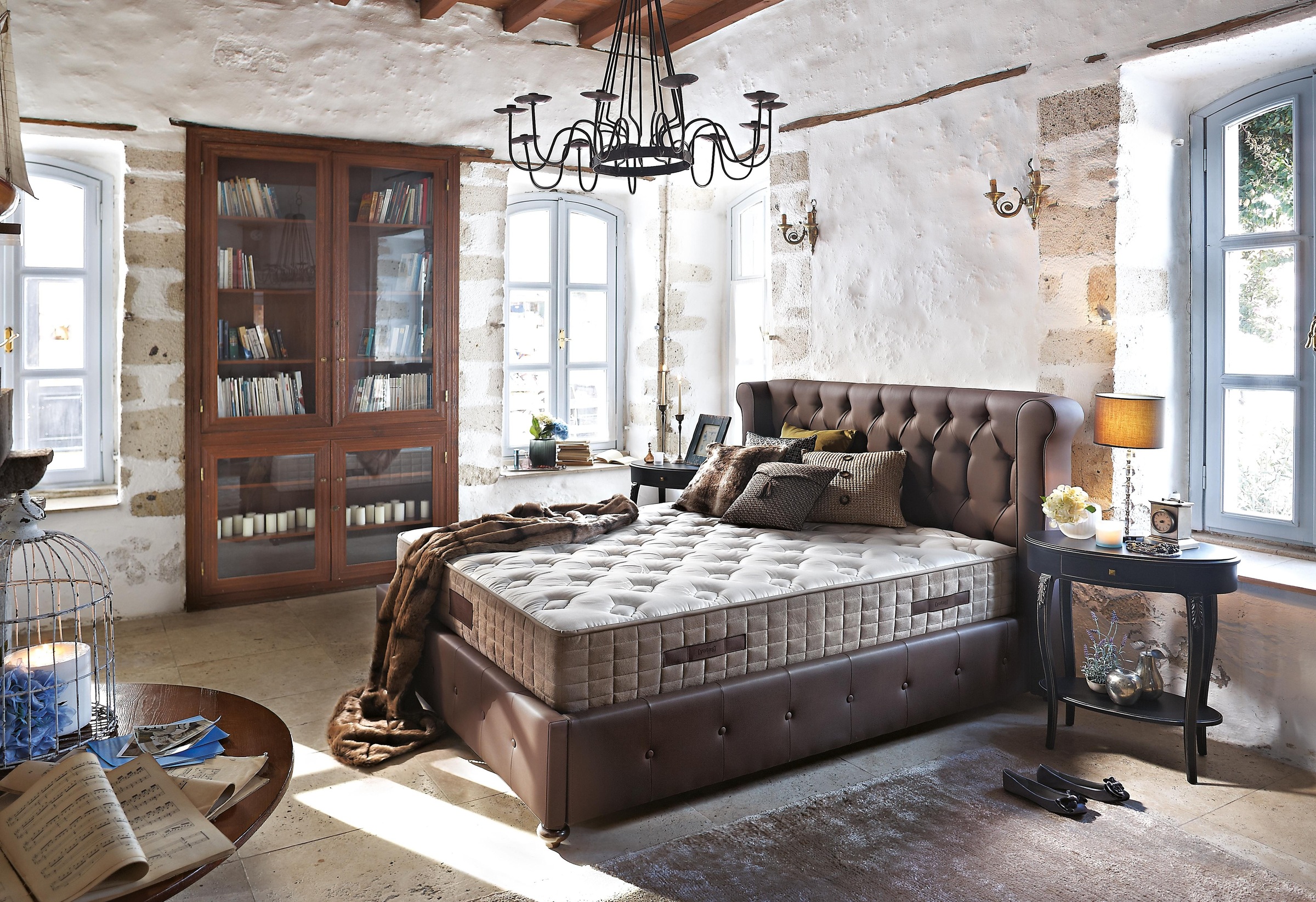 Yatas Bedding Bonnellfederkernmatratze "Majestät Luxus, Matratze 90x200, 14 günstig online kaufen