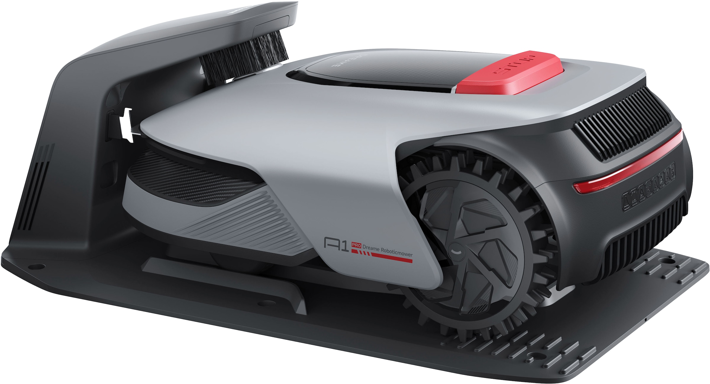 Dreame Rasenmähroboter »Mower A1 Pro«, (Set), präzise Navigation, U-förmige Mähstrategie, duales Kartenmanagement