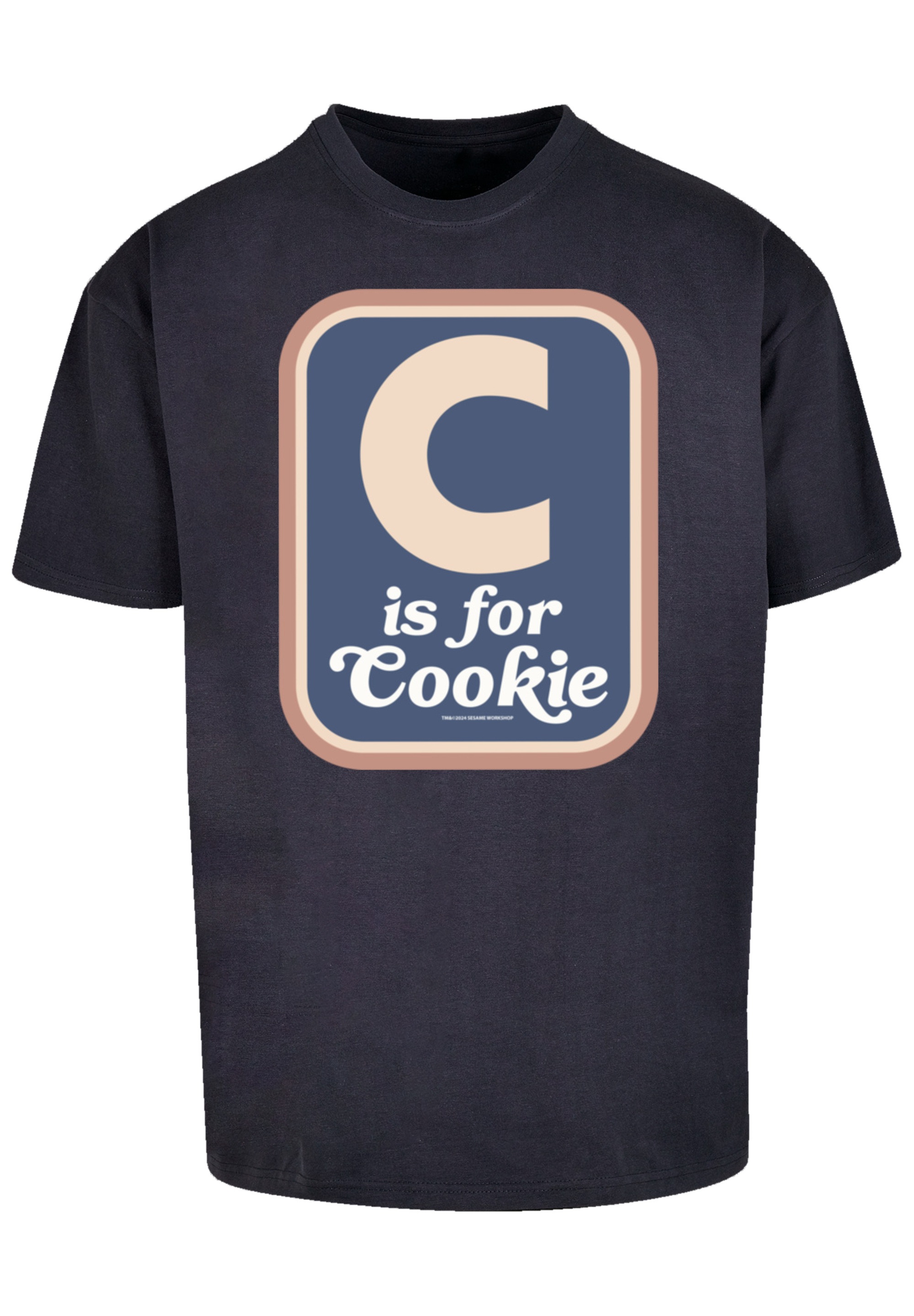 F4NT4STIC T-Shirt "Sesamstraße C is for Cookie", Premium Qualität, Weihnach günstig online kaufen