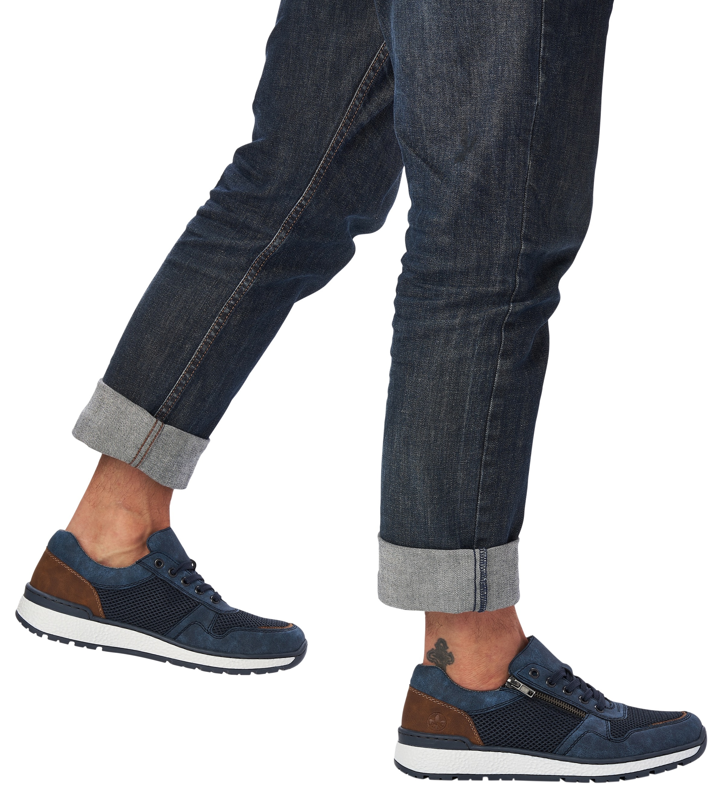 Rieker Sneaker, Schnürschuh, Halbschuh, Freizeitschuh in bequemer Form