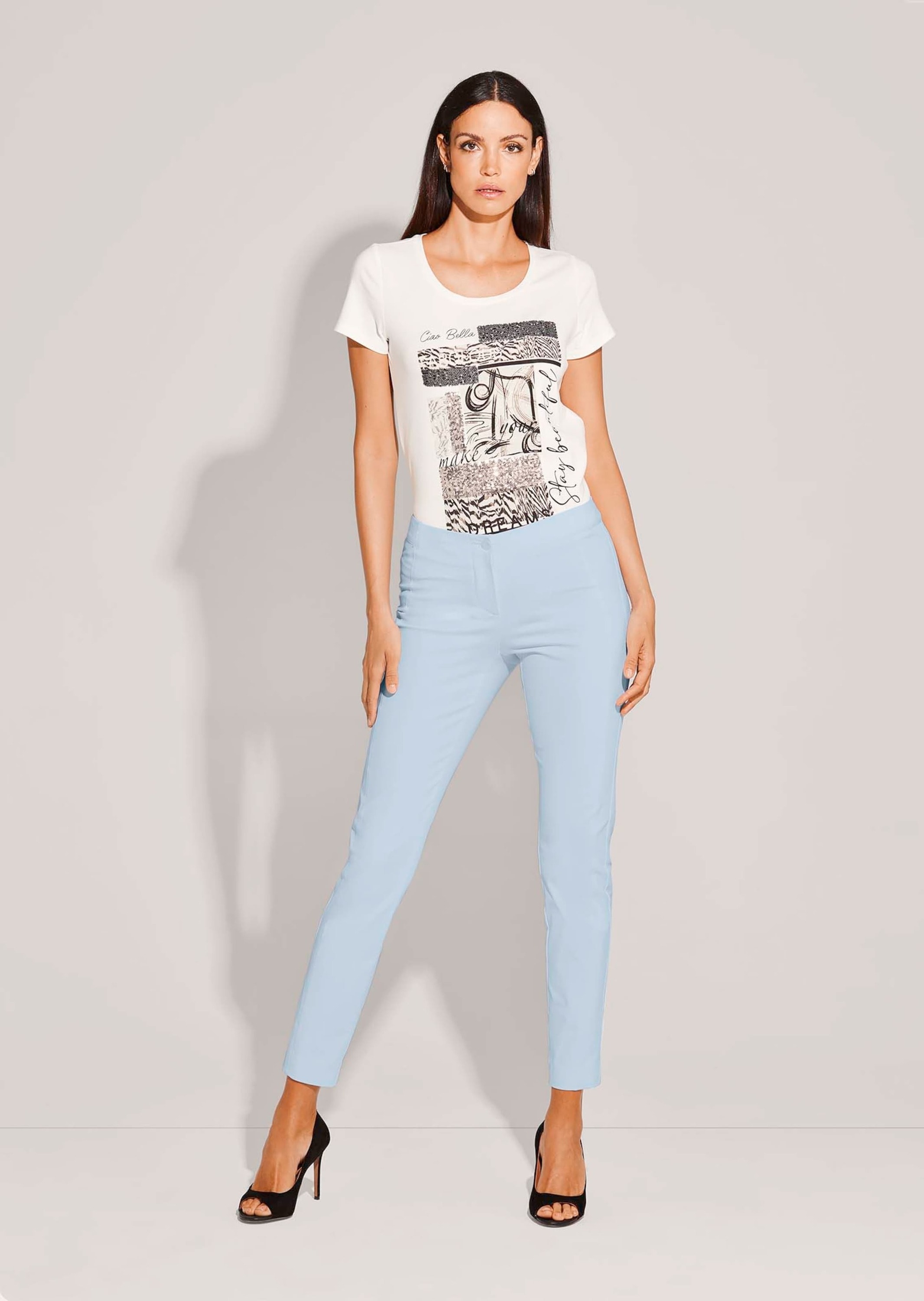 MADELEINE Stoffhose »Stretchhose Komforthose mit Ziernähten«  hoher Tragekomfort durch Stretchanteil