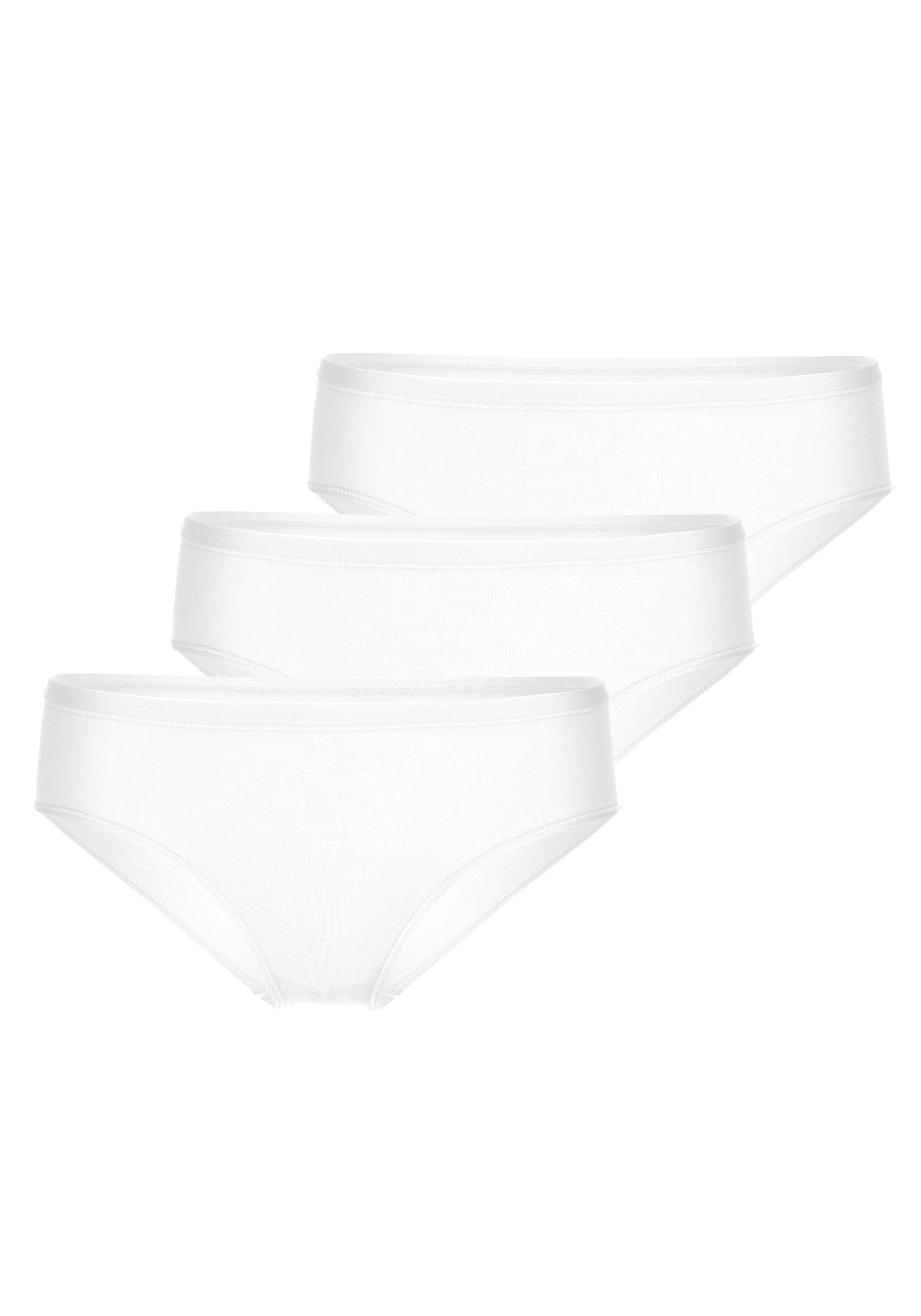 CALIDA Slip "Slip Natural Comfort Regular Cut Slip 3P 3er Pack"