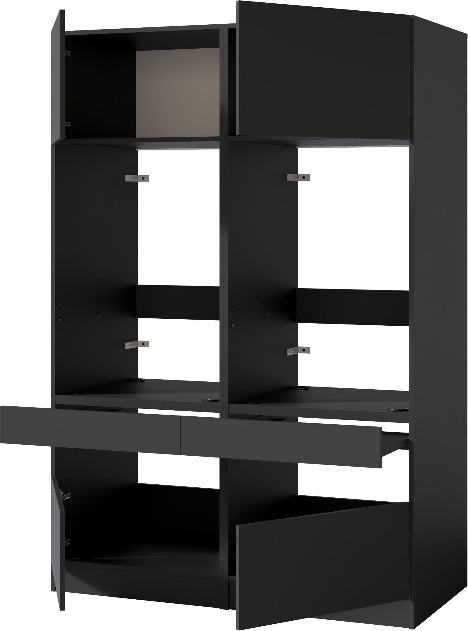 BASIC by Balculina Mehrzweckschrank-Set »Washhome B/T/H 135x68x200 cm« 2 Stk. tlg.