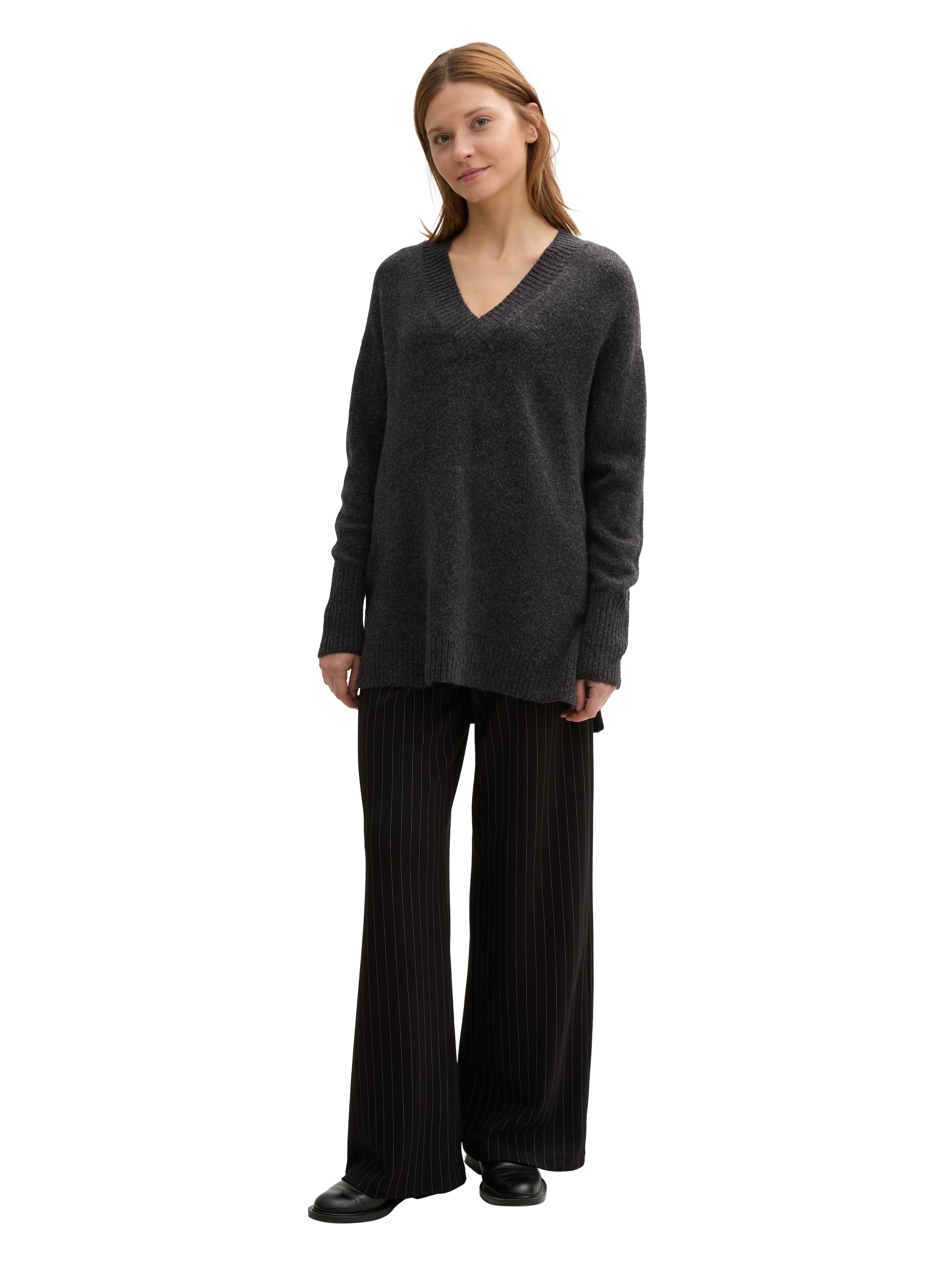 TOM TAILOR Denim Longpullover, in Melange Optik