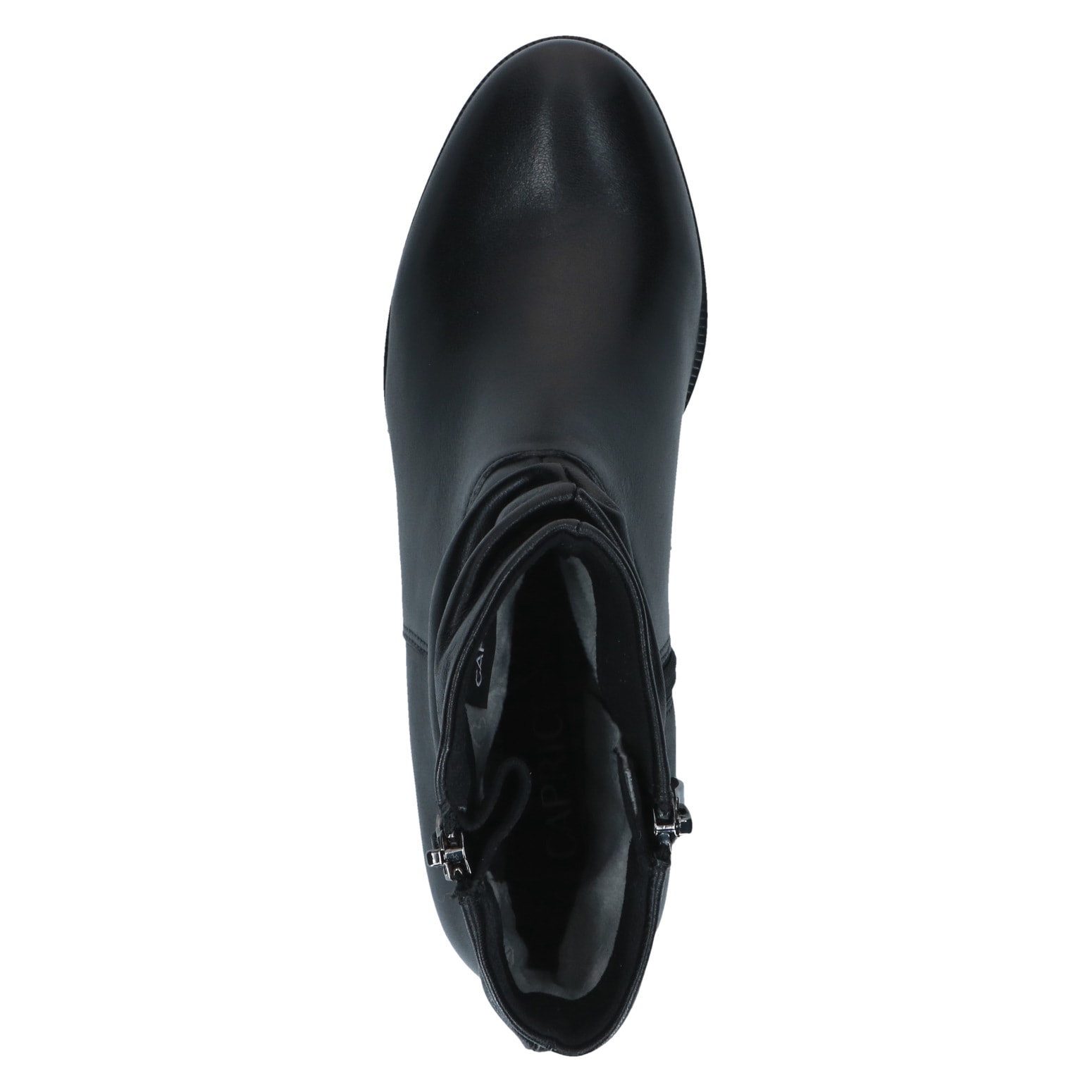 Caprice Stiefelette  Blockabsatz, Businessstiefelette mit slouchy Falten am Schaft
