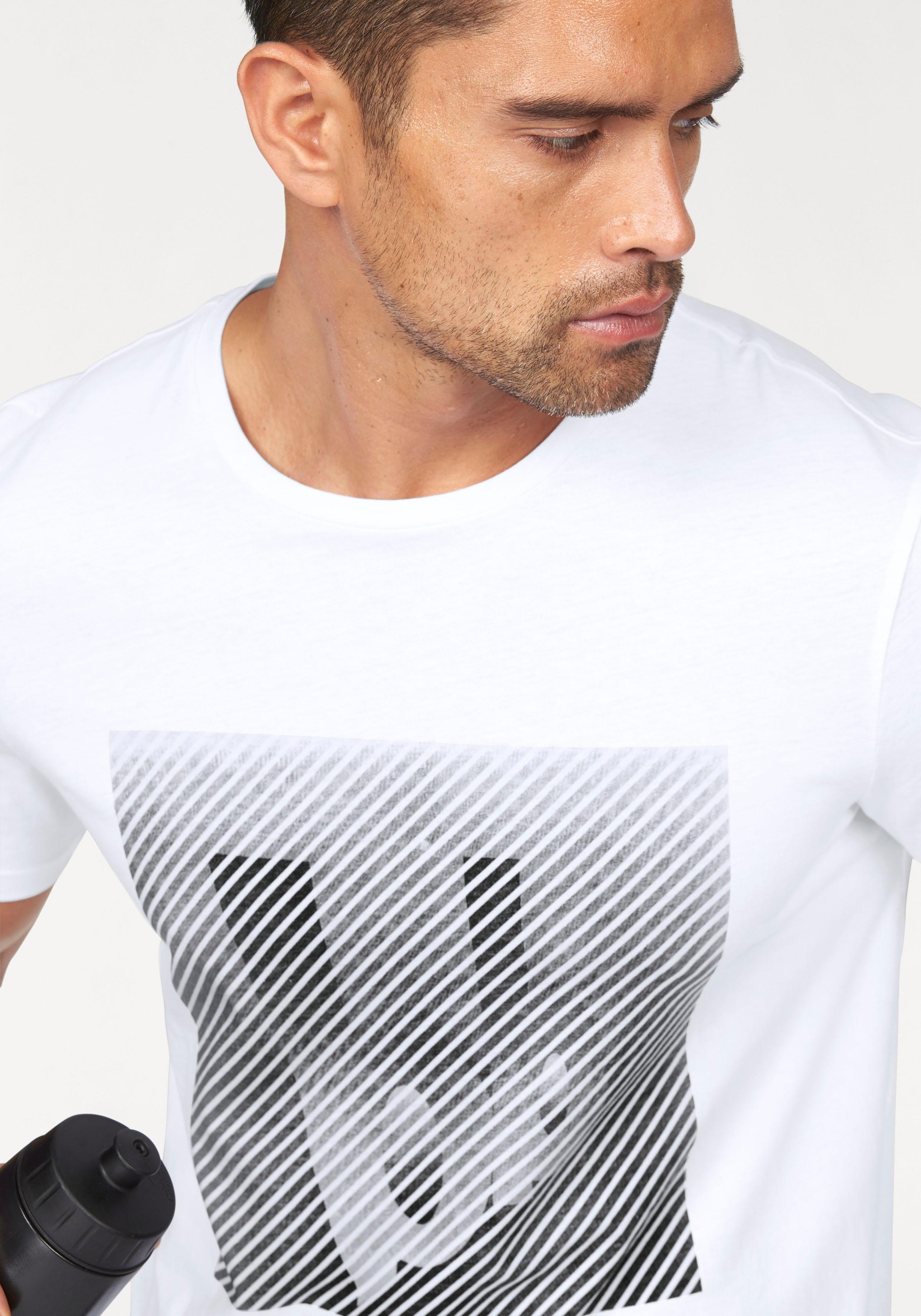 Bruno Banani T-Shirt, (Spar-Set, 2er-Pack), Kurzarm, schmal geschnitten, aus Single Jersey
