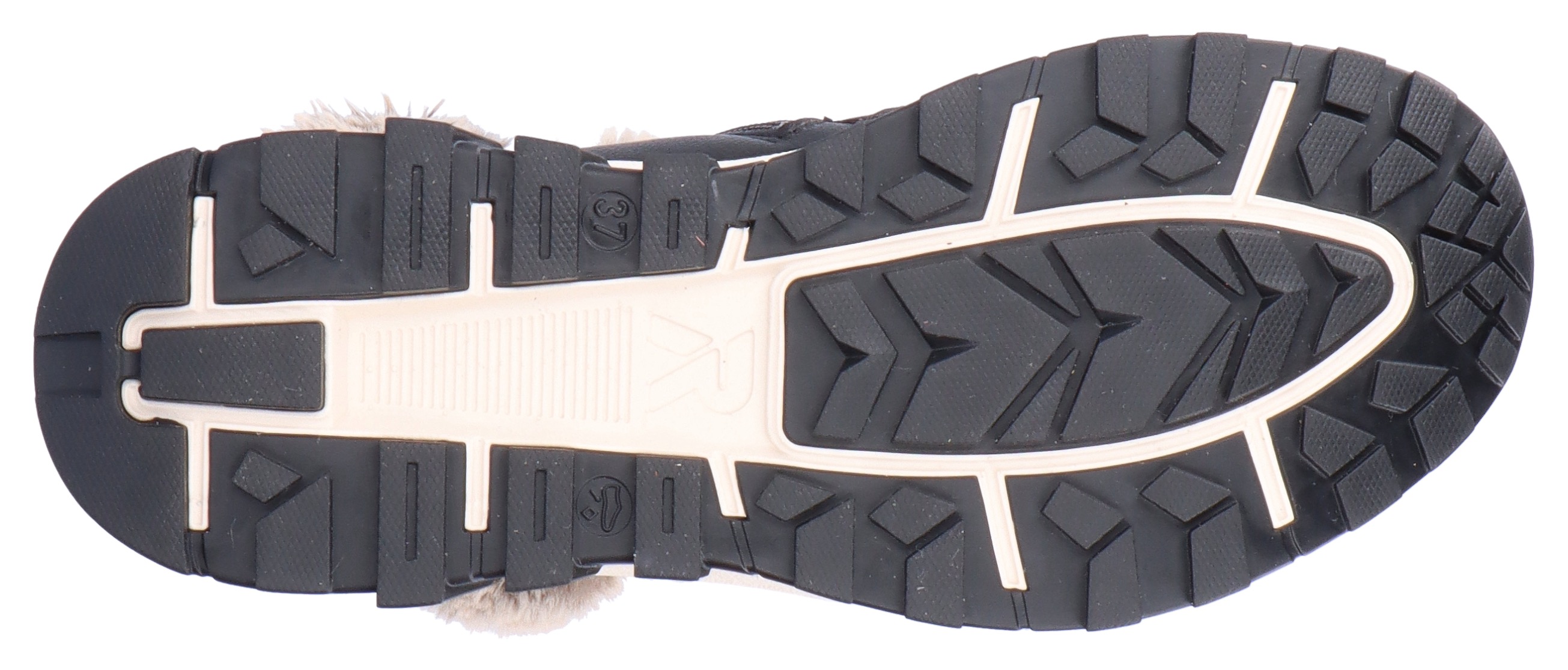 Thumbnail - RIEKER Sport Winterboots Hightop Sneaker, Schnürboots, Winterschuh mit Lammwollfutter