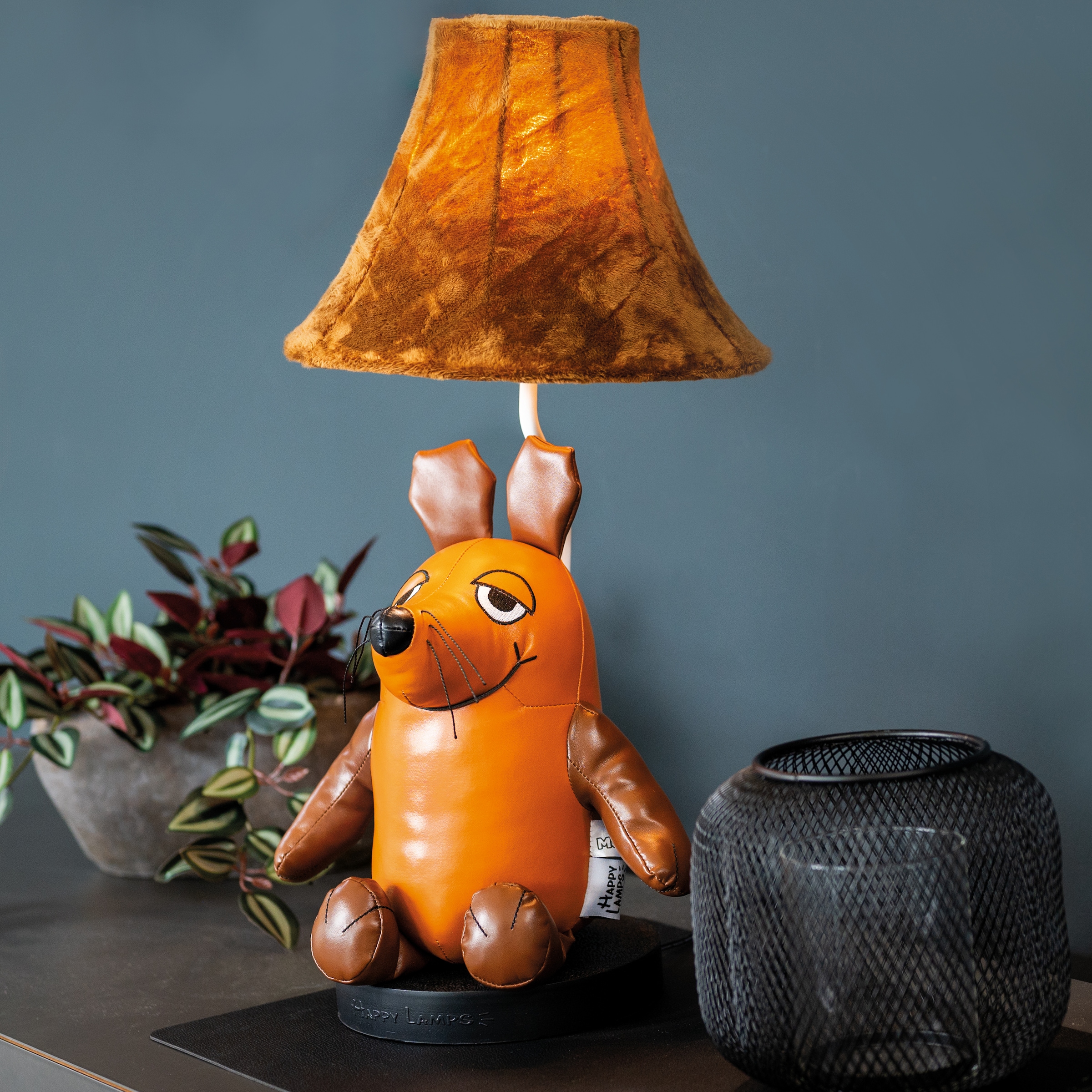 Happy Lamps for smiling eyes LED Tischleuchte »Die Maus«, 1 flammig, Leuchtmittel GU 5,3 | LED fest integriert, Hochwertig, Einzigartig, Zertifiziert, Nachhaltig