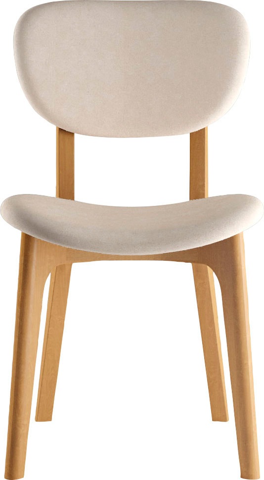 Thumbnail - Home affaire Stuhl "COZY Made in Italy" (Set) 2 Stk.Gestell in Buche, Kirsch- oder Nussbaum, Massivholz, Design Stuhl