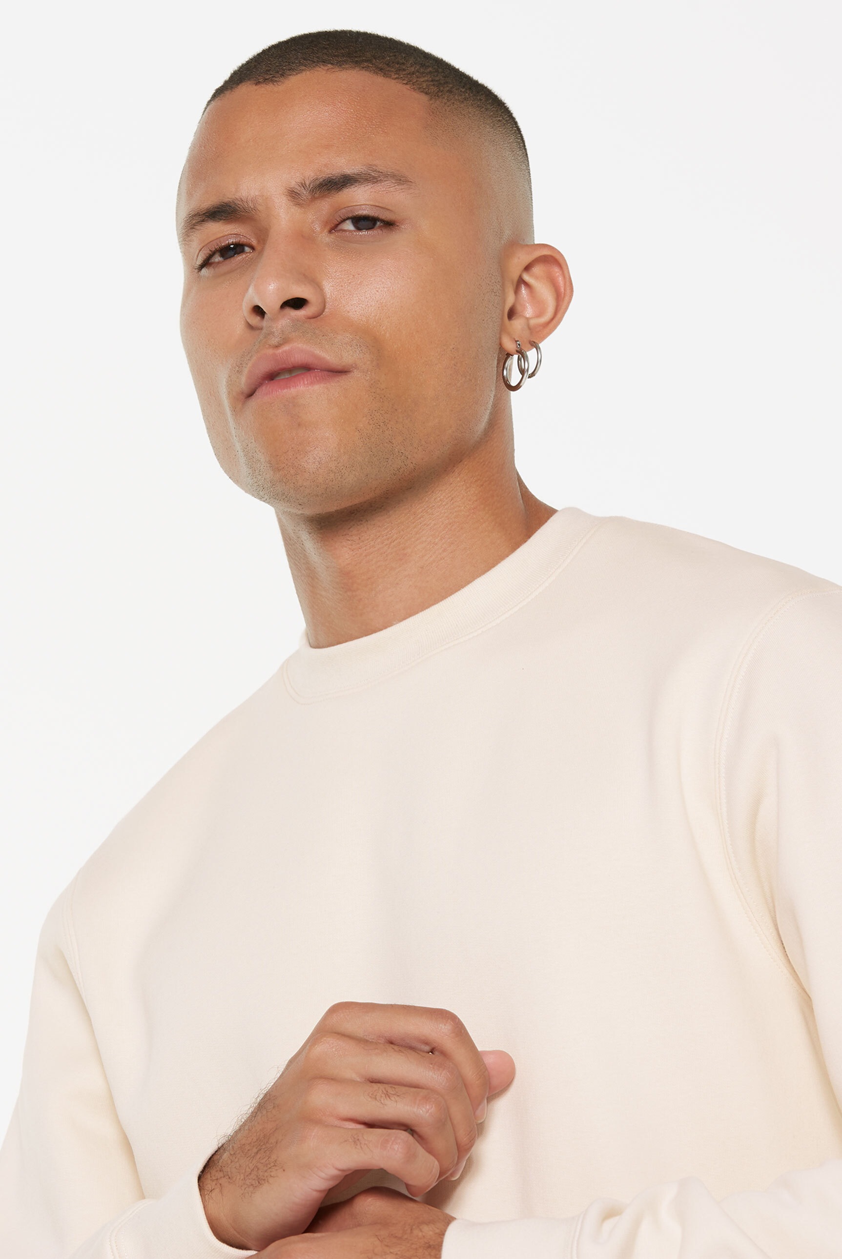 Harlem Soul Herren Sweatshirt Ecru XL 3