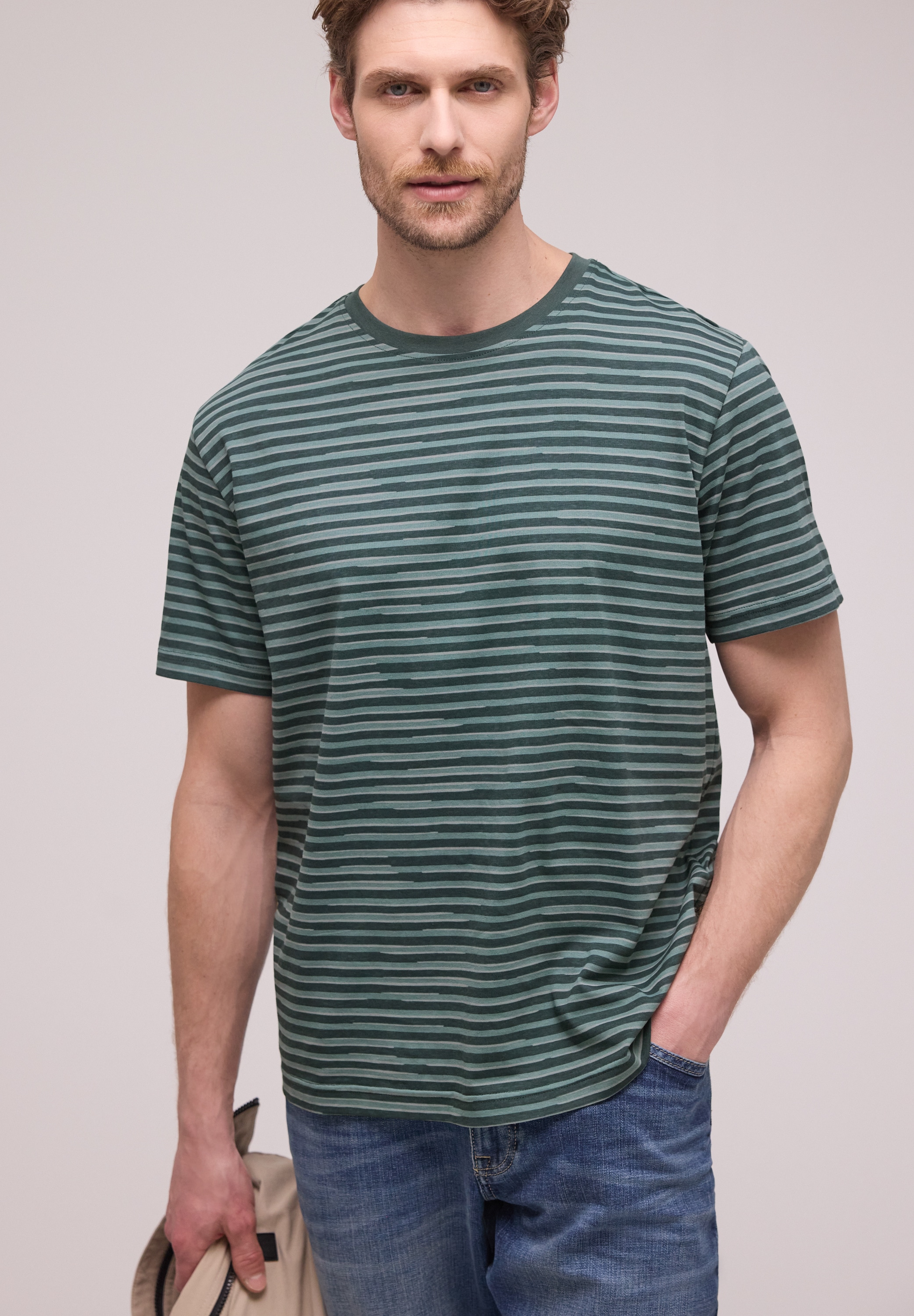 STREET ONE MEN aus reiner Baumwolle