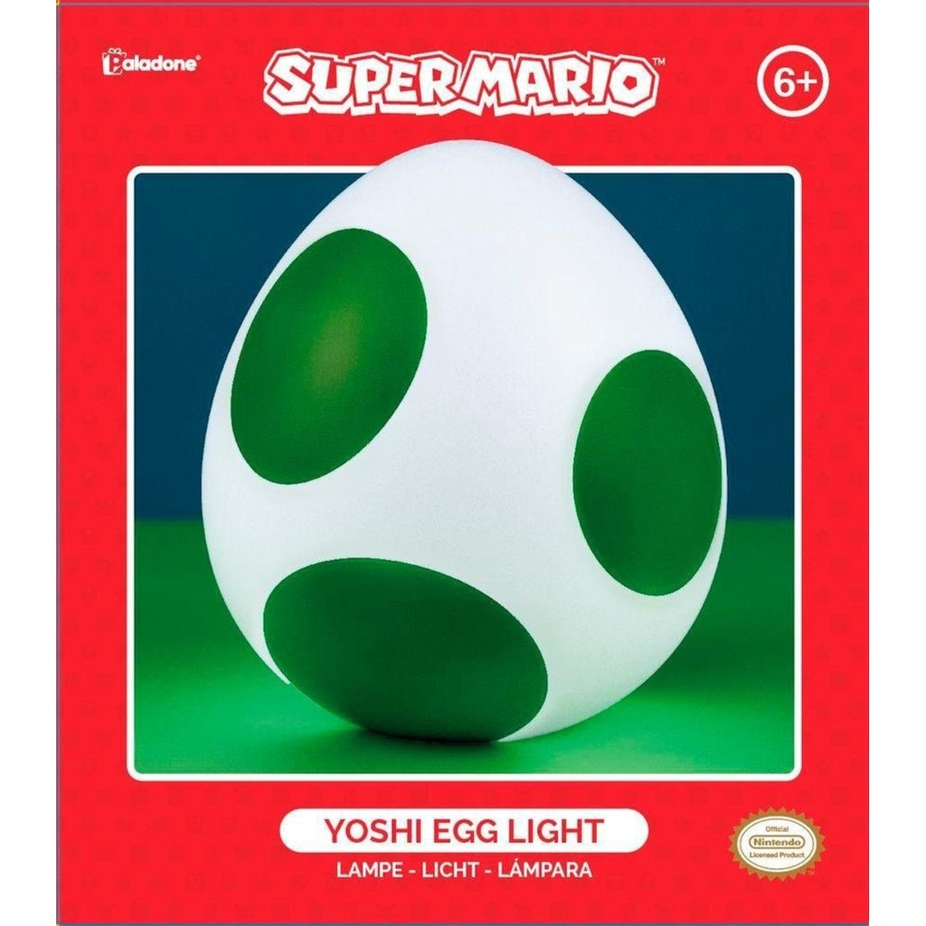 Paladone Tischleuchte »Super Mario Yoshi Ei Lampe 20cm«