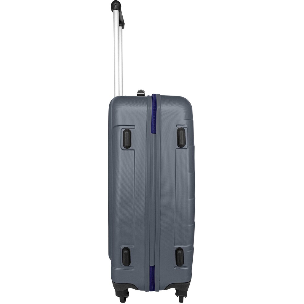 F23™ Hartschalen-Trolley »Wave 3.0, 68 cm, stahlblau«, 4 Rollen