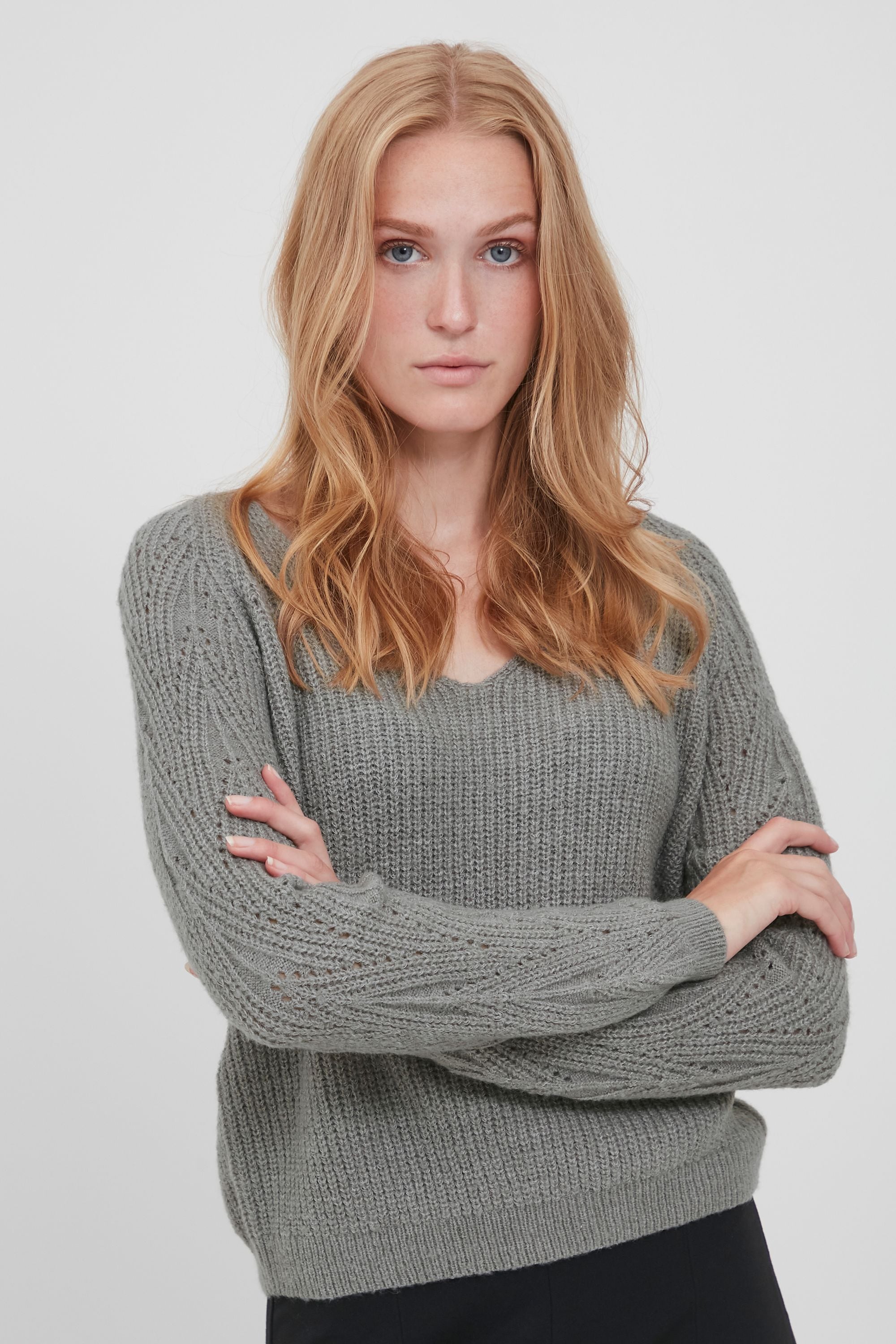 b.young Strickfleece-Pullover »Strickpullover BYOmikka«