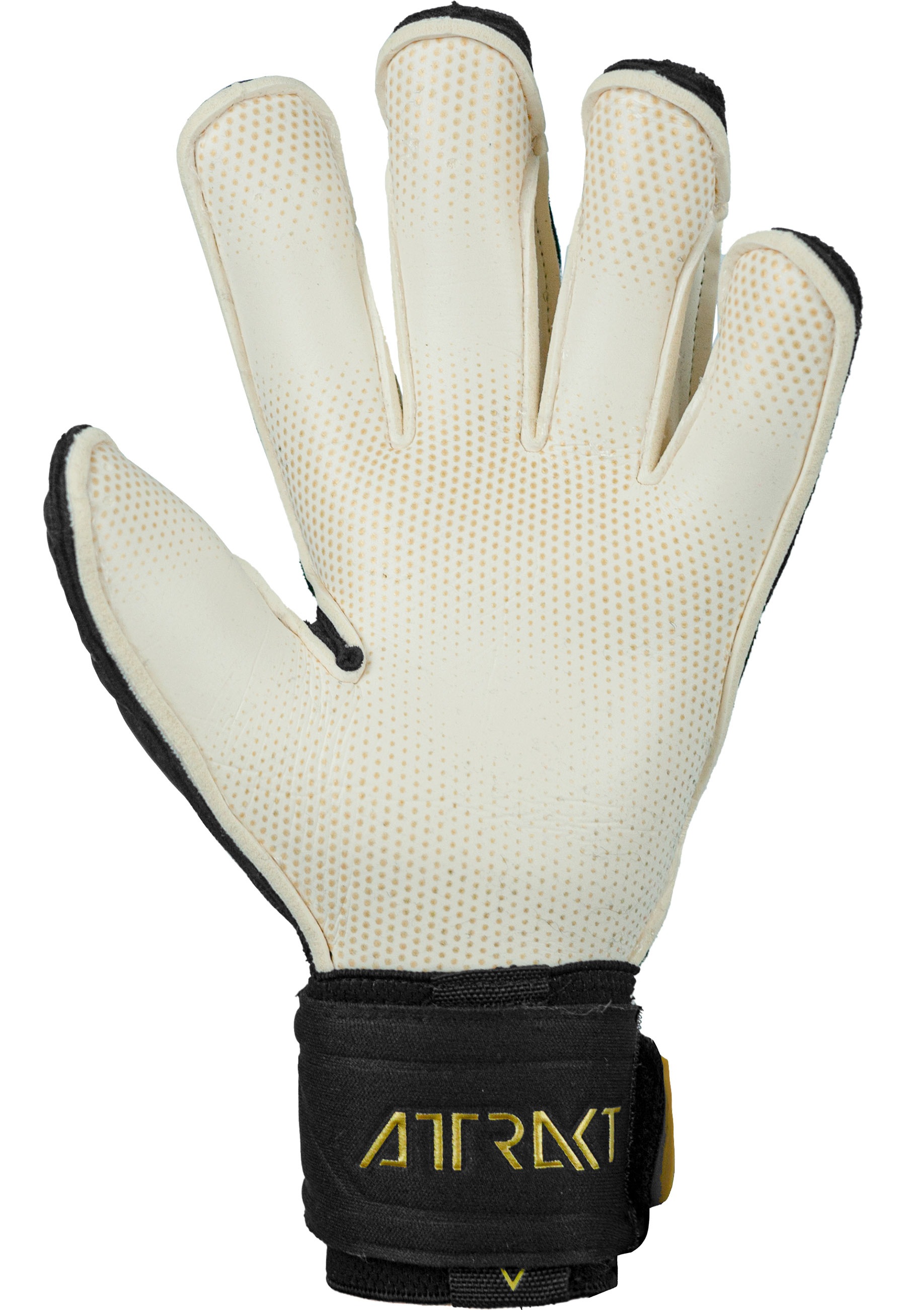 Reusch Torwarthandschuhe »Attrakt Gold X GluePrint Ortho-Tec«, mit schützenden Protektionsstäben