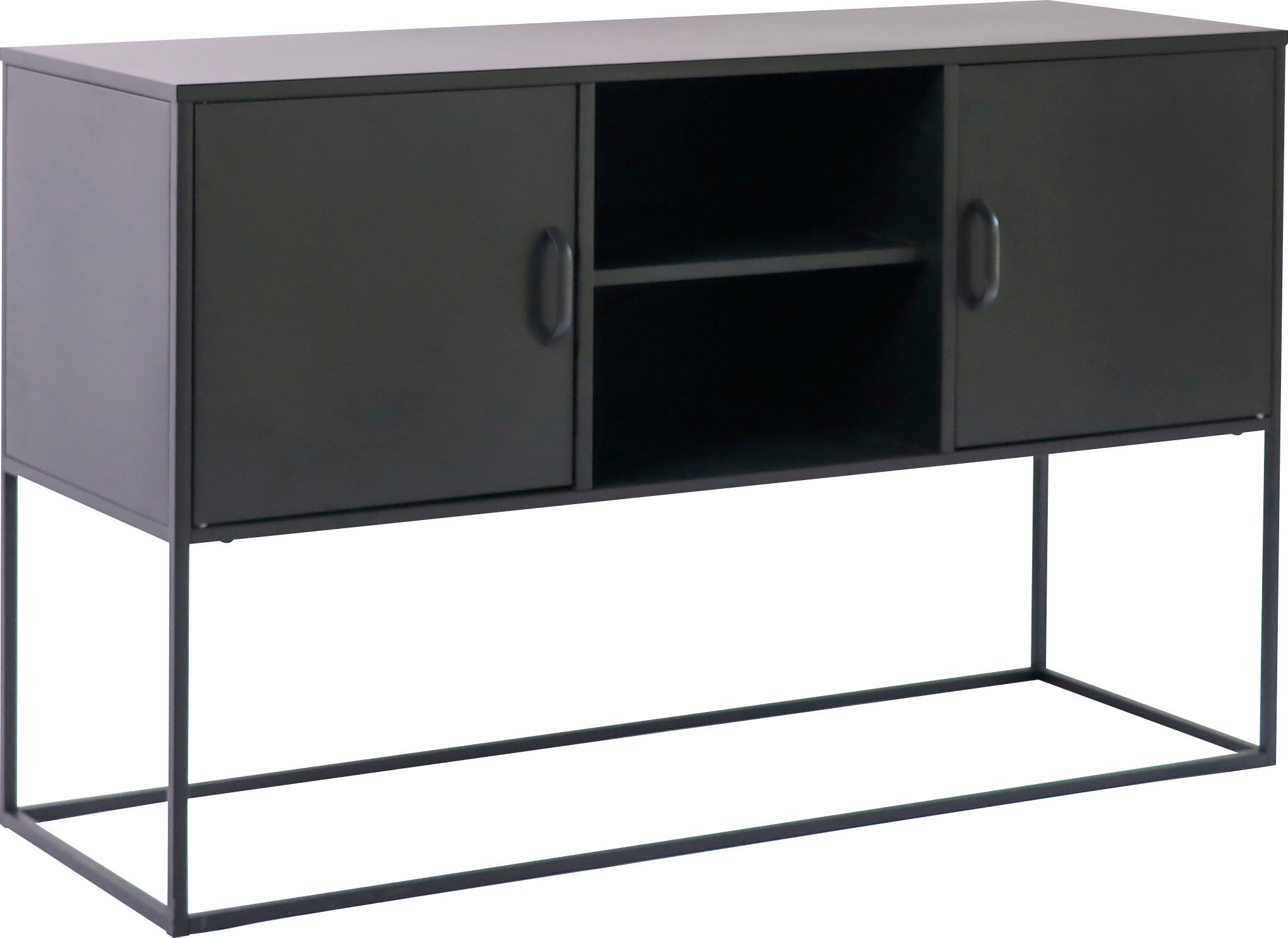 Homexperts Kommode »Rich«, designorientiertes Metallmöbel als Kommode oder TV Board nutzbar