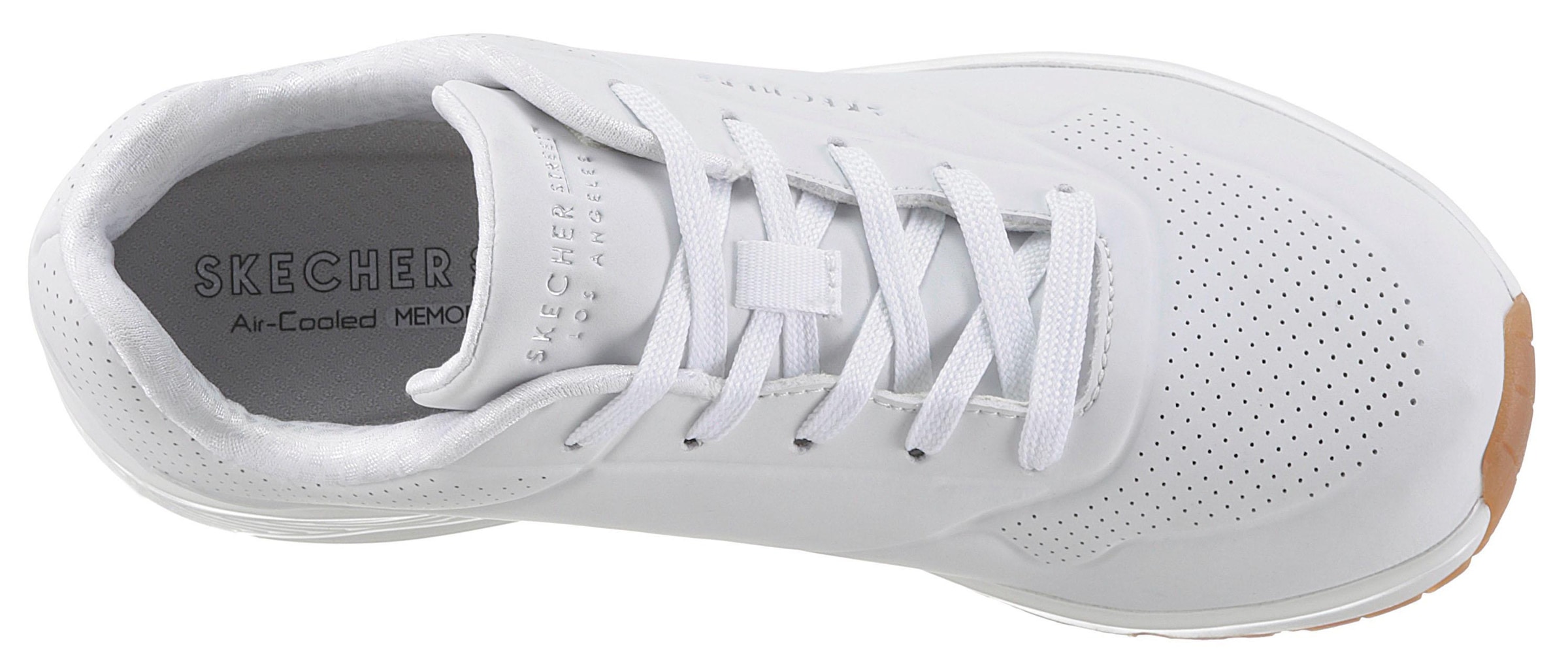 Skechers Sneaker »Street Uno - Stand on Air«, im schlichten Look, Freizeitschuh, Halbschuh, Schnürschuh