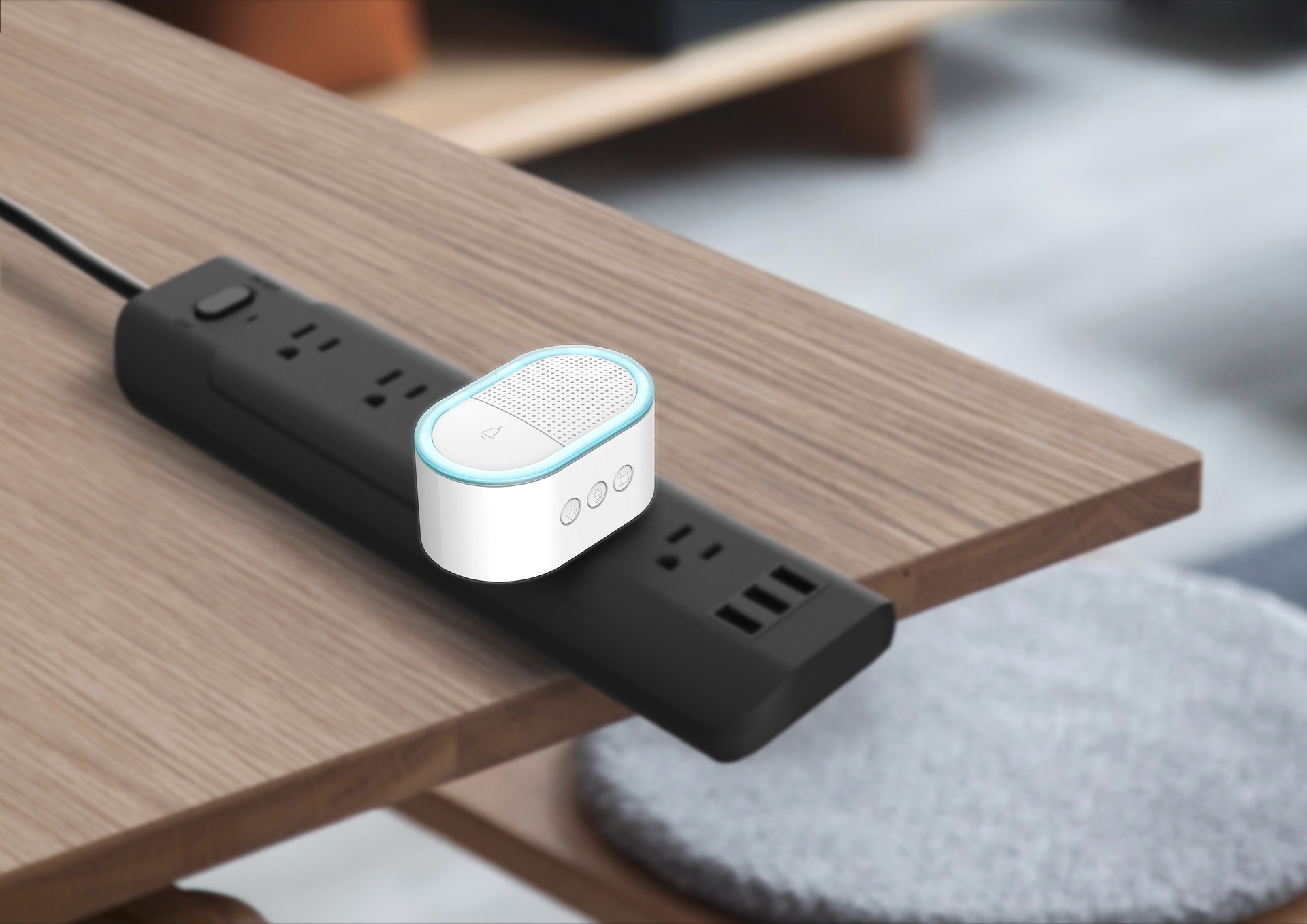 AGM by Beafon Smart-Home-Zubehör »Chime 2 Glocke mit Lichtkranz und Tuya Unterstützung«