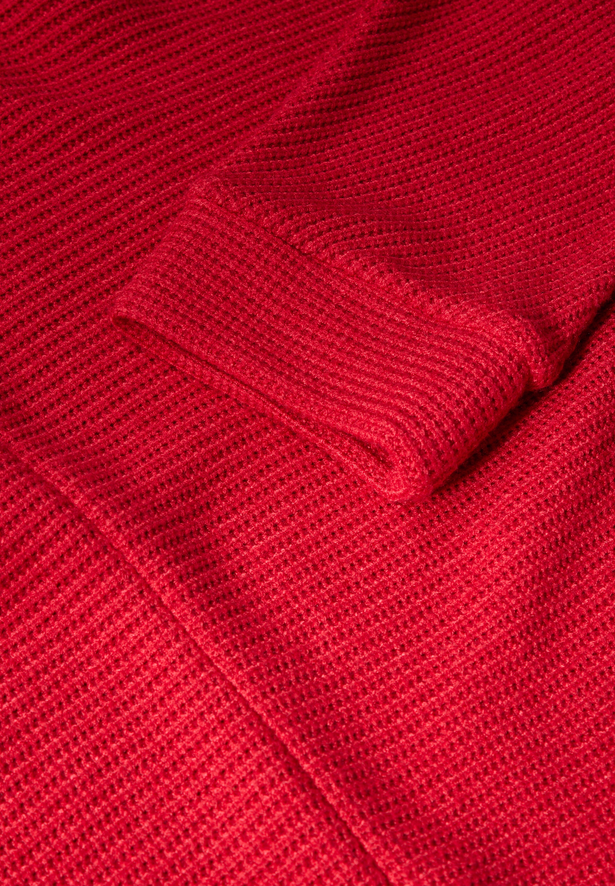STREET ONE Rollkragenshirt, mit Schalkragen