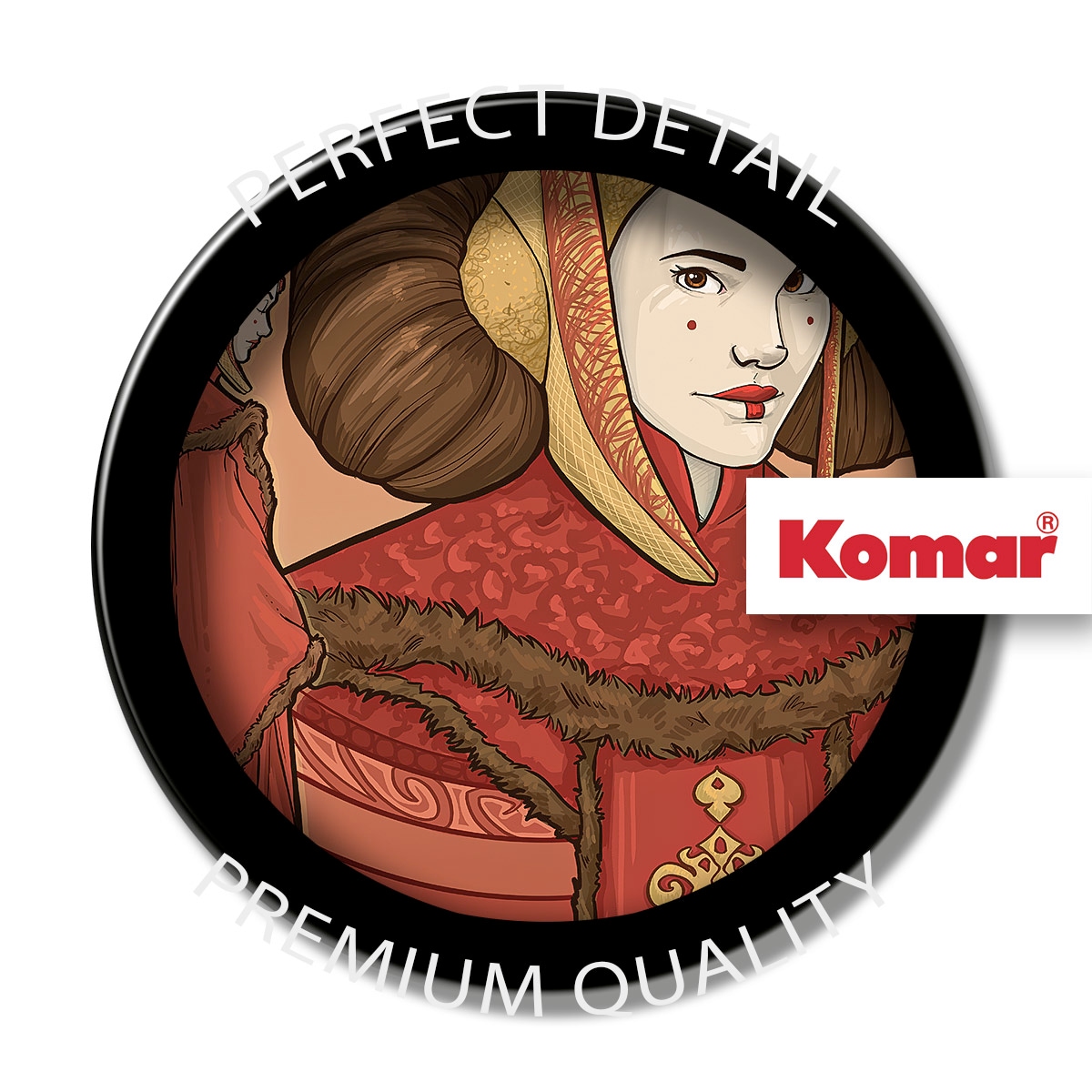 Komar Wandbild »Star Wars Queen Padmé Amidala«, Disney, (Set, 1 St.), 30 x 40 cm (Breite x Höhe) - Kinderzimmer, Dekoration