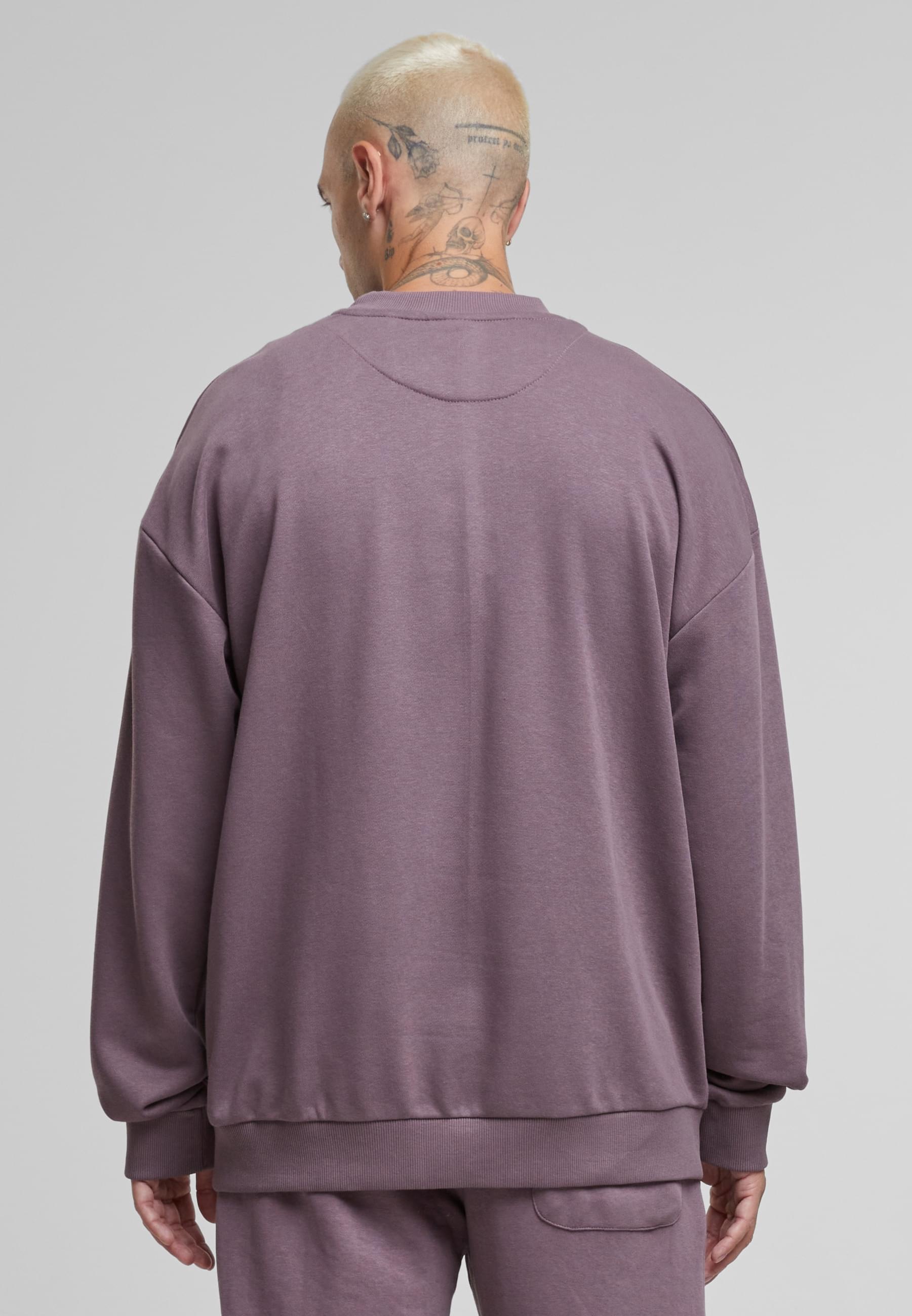 URBAN CLASSICS Rundhalspullover »Urban Classics Light Terry Crew«, (1 tlg.)