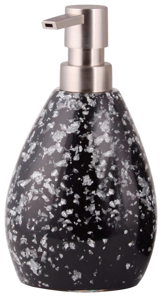 SANILO Seifenspender Glitzer, mit stabiler und rostfreien Pumpe