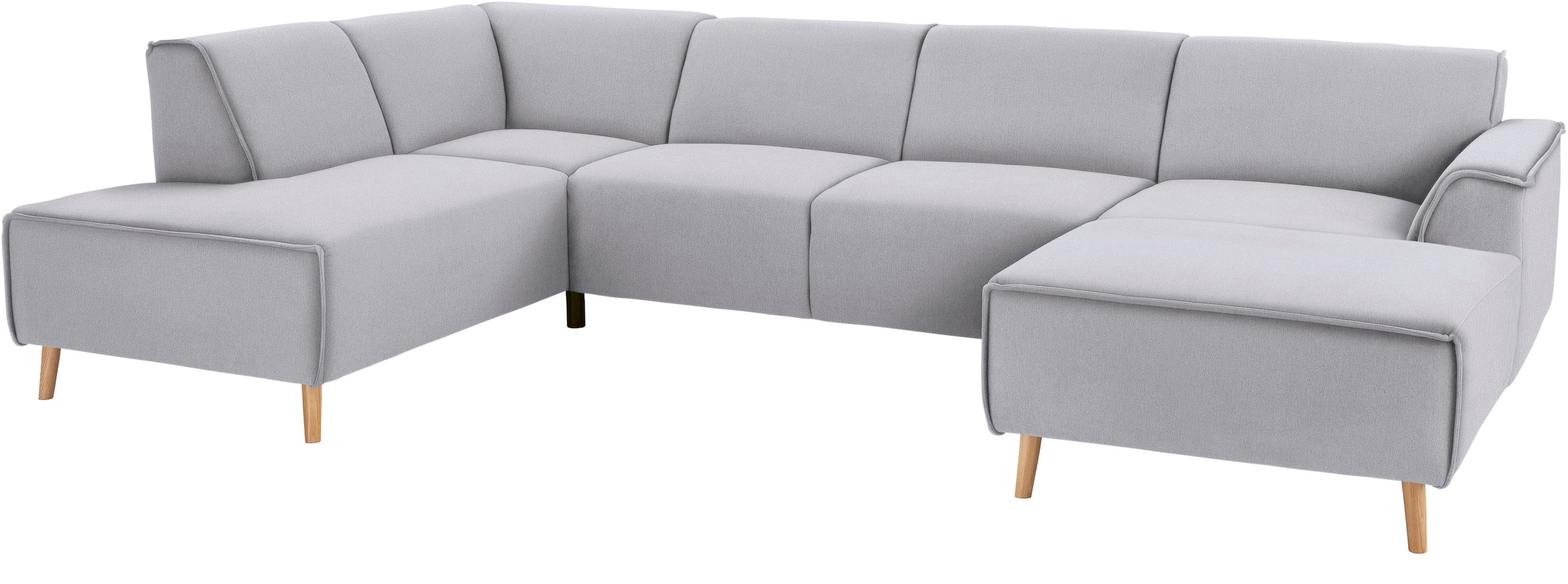 Home affaire Wohnlandschaft "Janek Scandic Design, elegant und zeitlos U-Fo günstig online kaufen