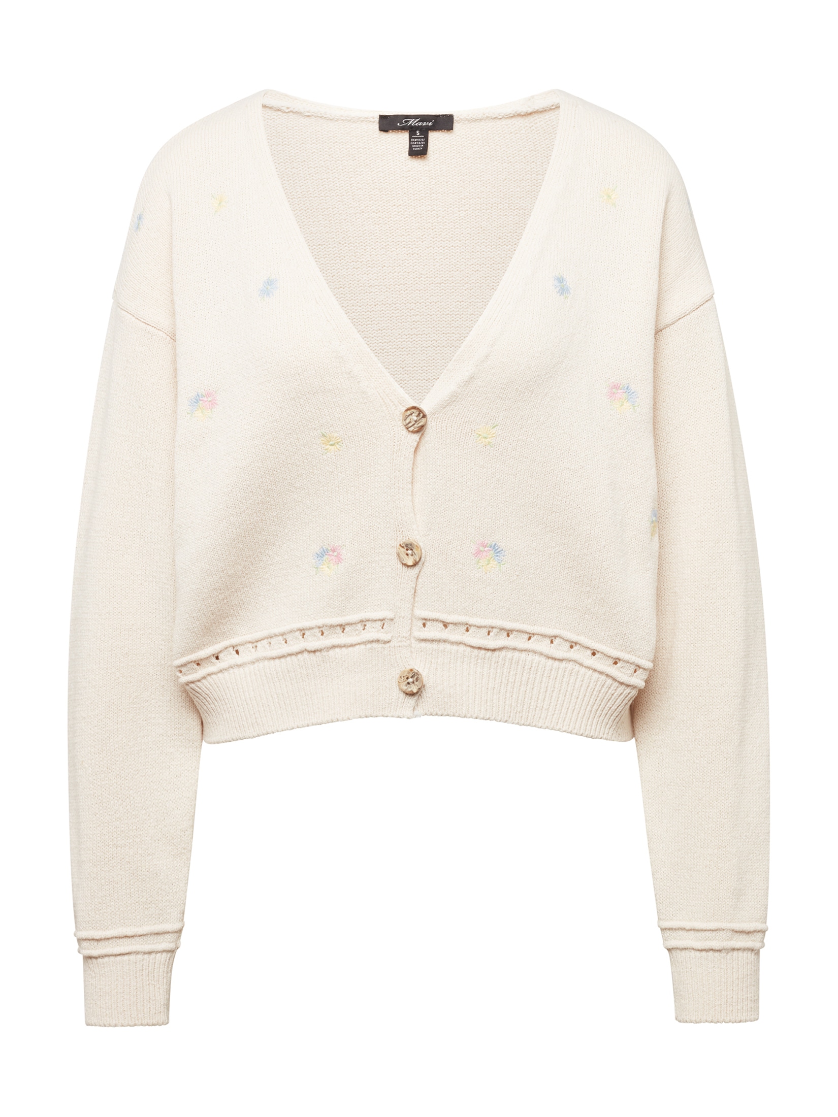 Mavi Strickfleecejacke »CARDIGAN«, ohne Kapuze, Cardigan aus Strick