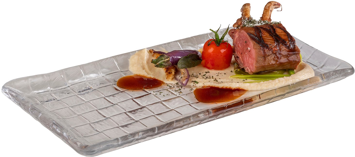 APS Servierteller "Teller/Sushiboard" 29,5 x 15,5 cm, schwere Qualität günstig online kaufen