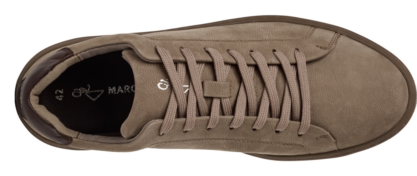 MARCO TOZZI by GMK Sneaker, Freizeitschuh, Halbschuh, Schnürschuh mit Kontrastbesatz