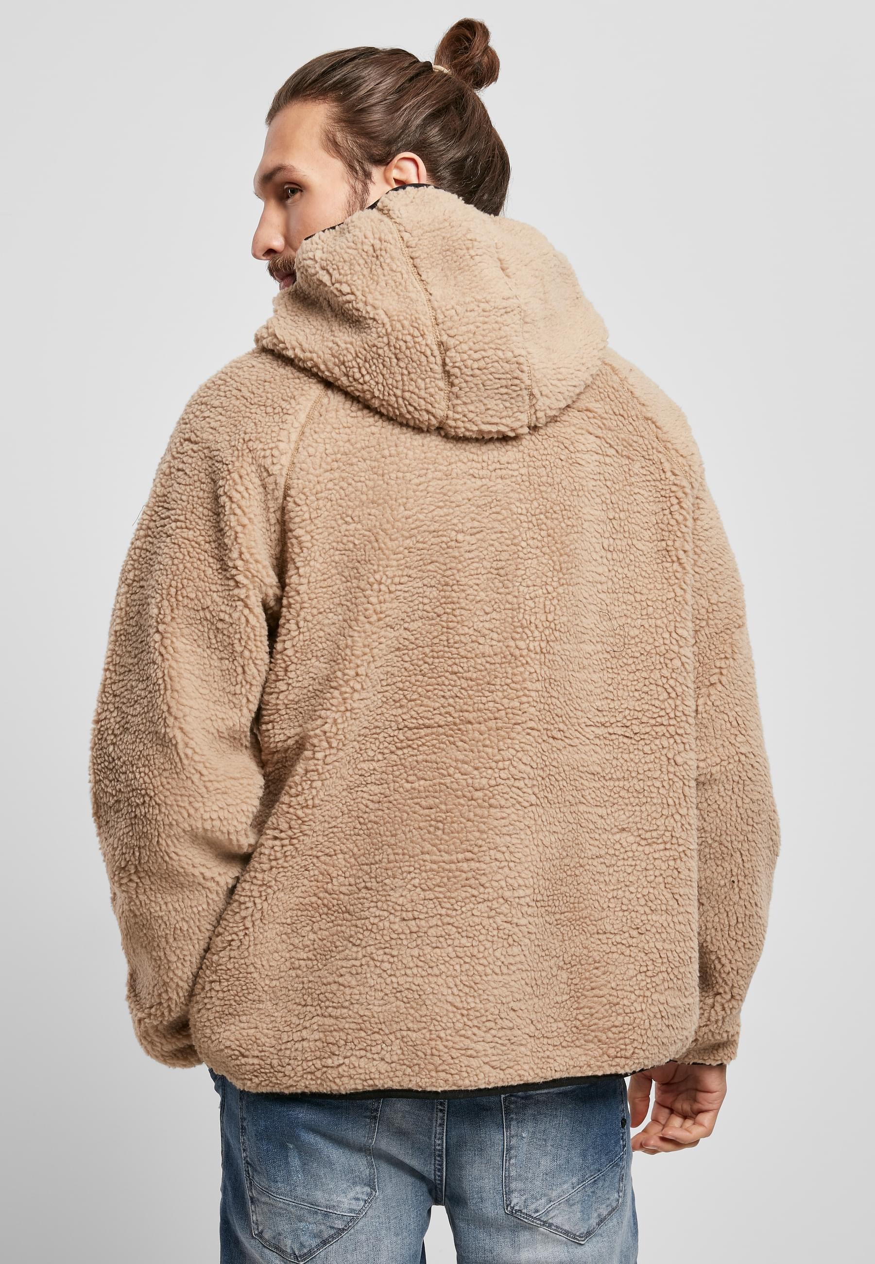 Brandit Anorak »Brandit Herren Teddyfleece Worker Jacket«, (1 St.), mit Kapuze