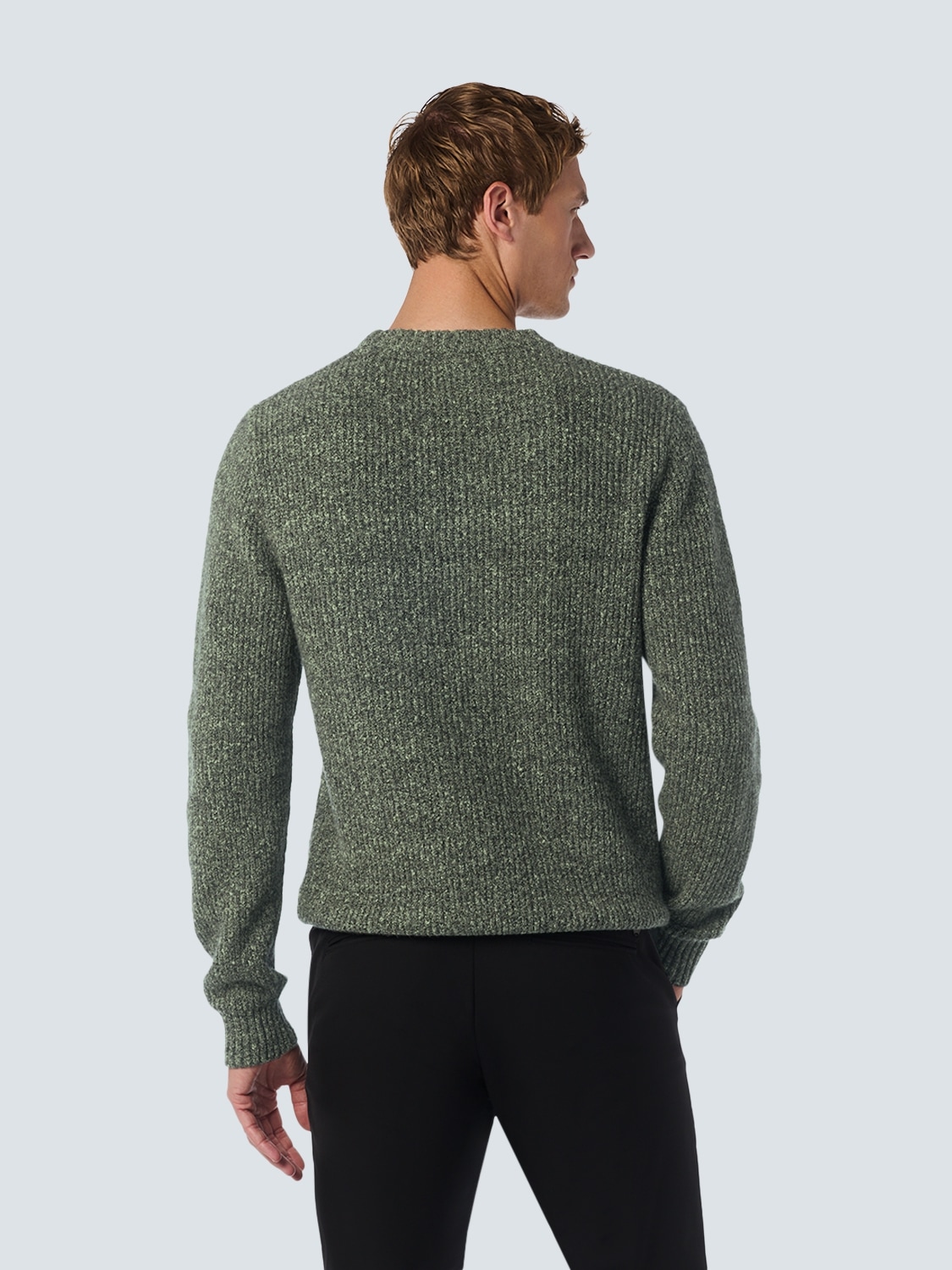 NO EXCESS Strickpullover, in melierter Optik