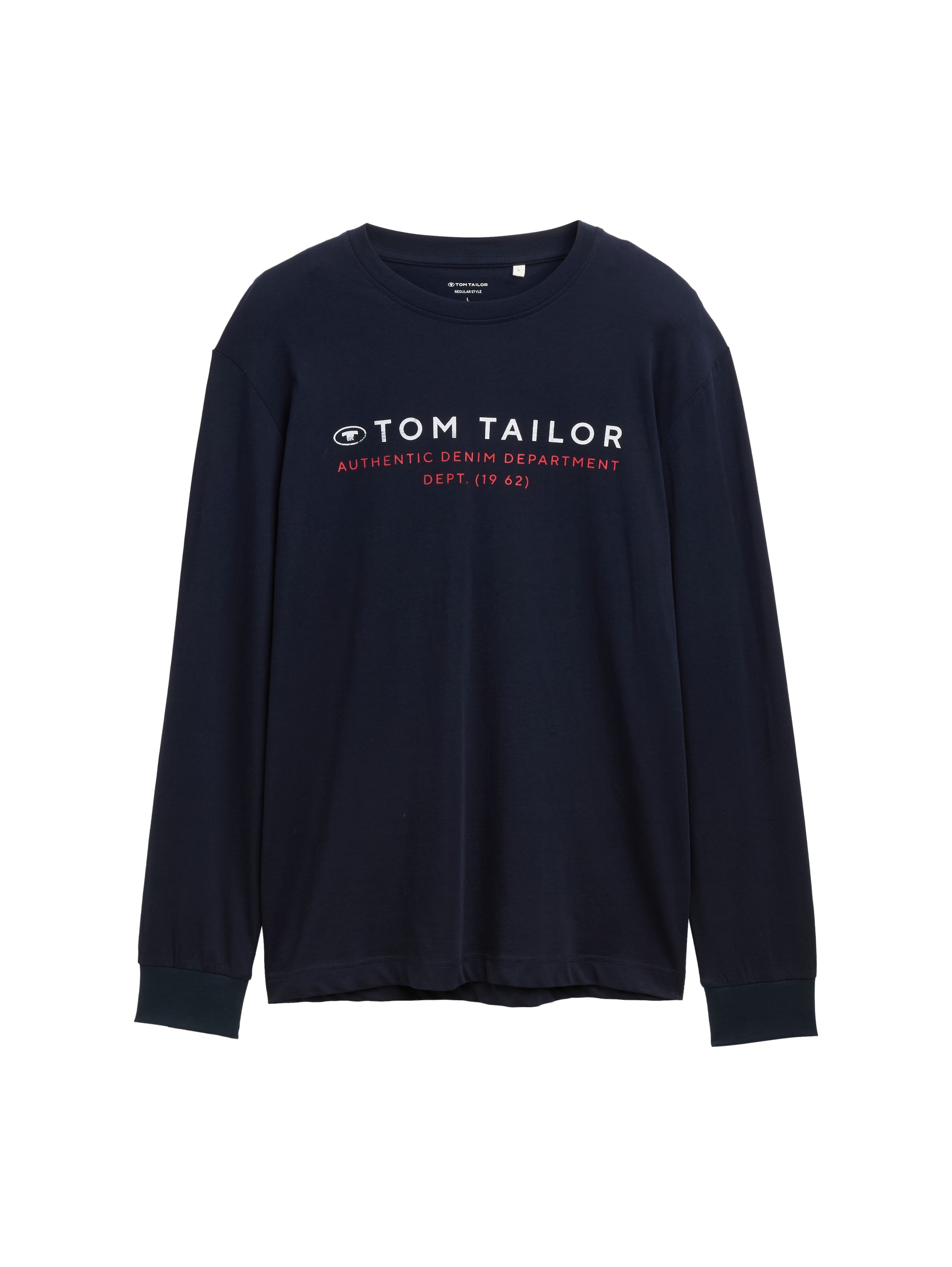 TOM TAILOR Langarmshirt, mit Logo Print