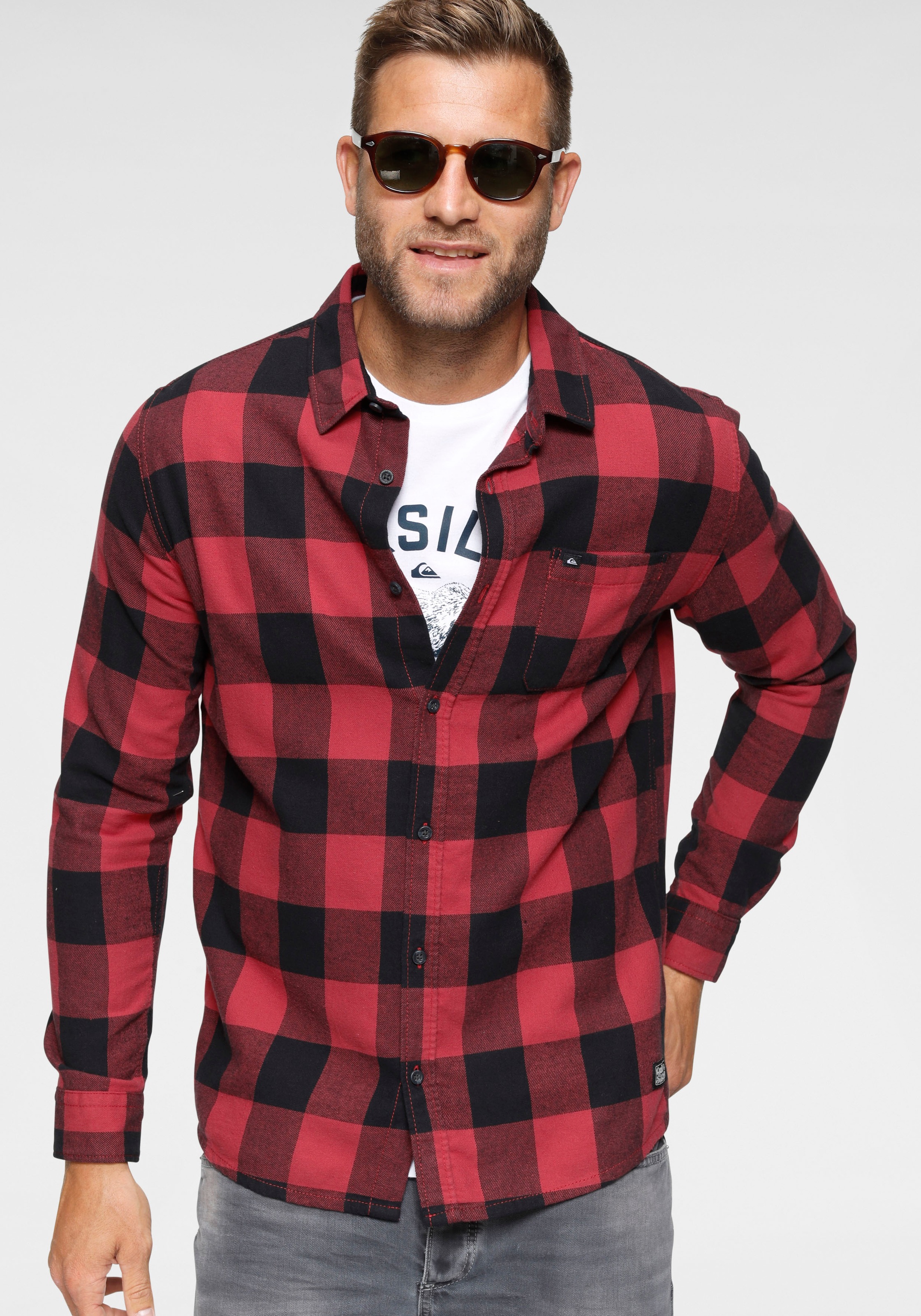 Quiksilver Flanellhemd Mother Fly Flannel Fur Herren Baur