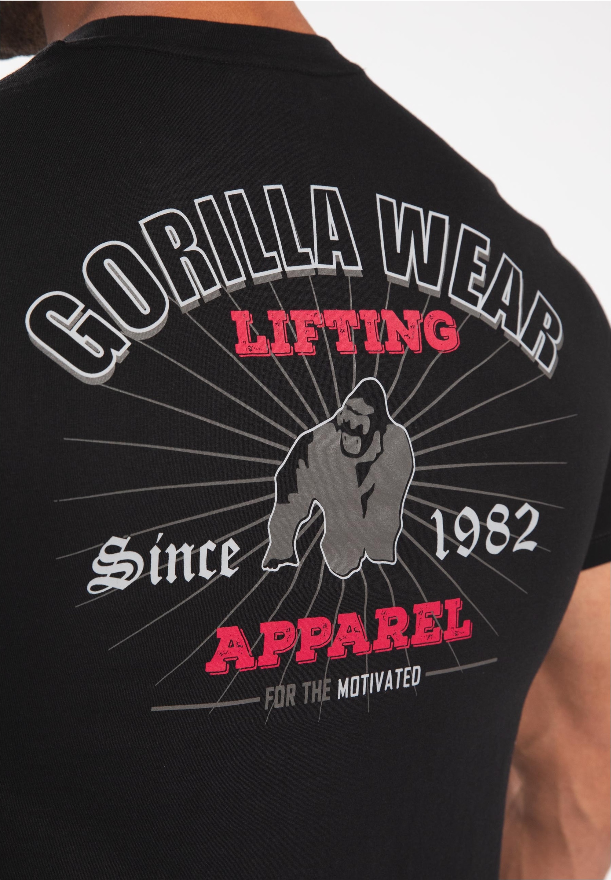 Gorilla Wear Funktionsshirt, mit coolem, großem Rückenprint